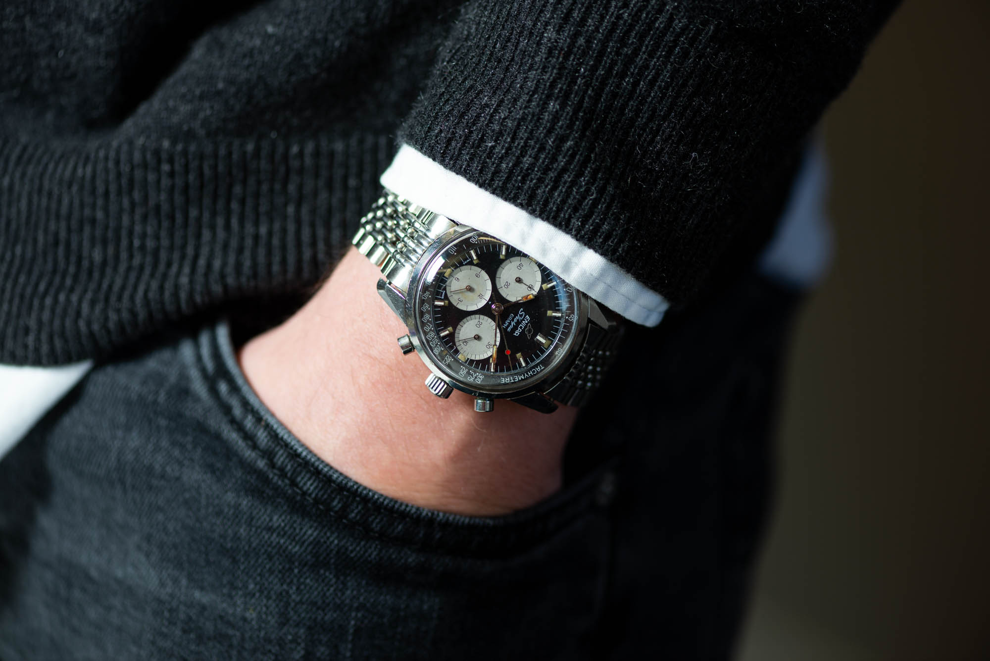 Enicar shop sherpa chronograph