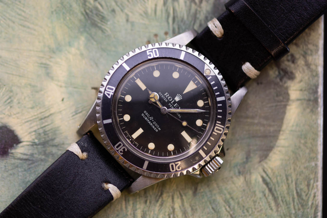 1963 ROLEX SUBMARINER POINTED CROWN GUARDS for sale in London