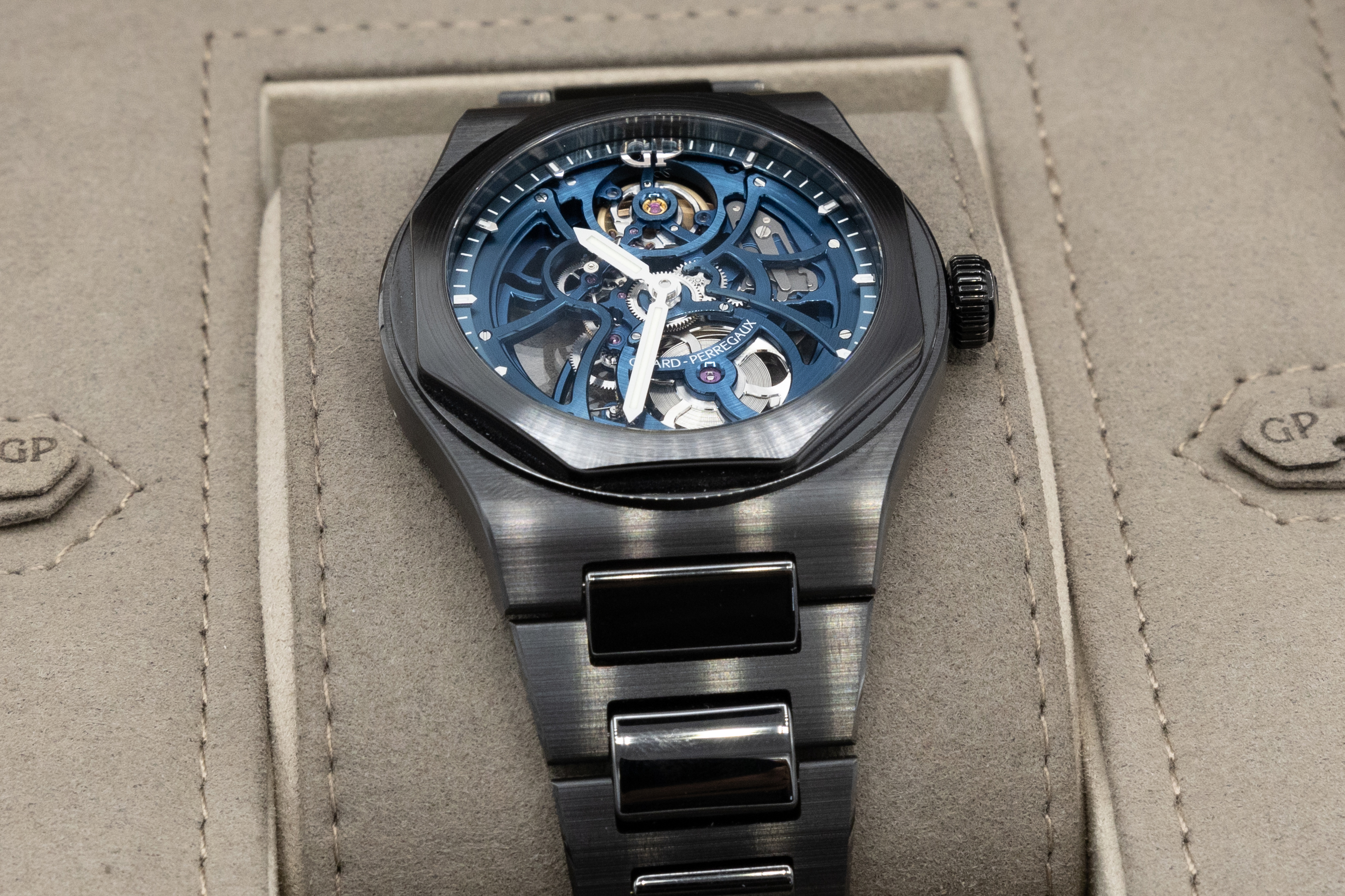 2019 GIRARD PERREGAUX LAUREATO SKELETON EARTH TO SKY for sale by