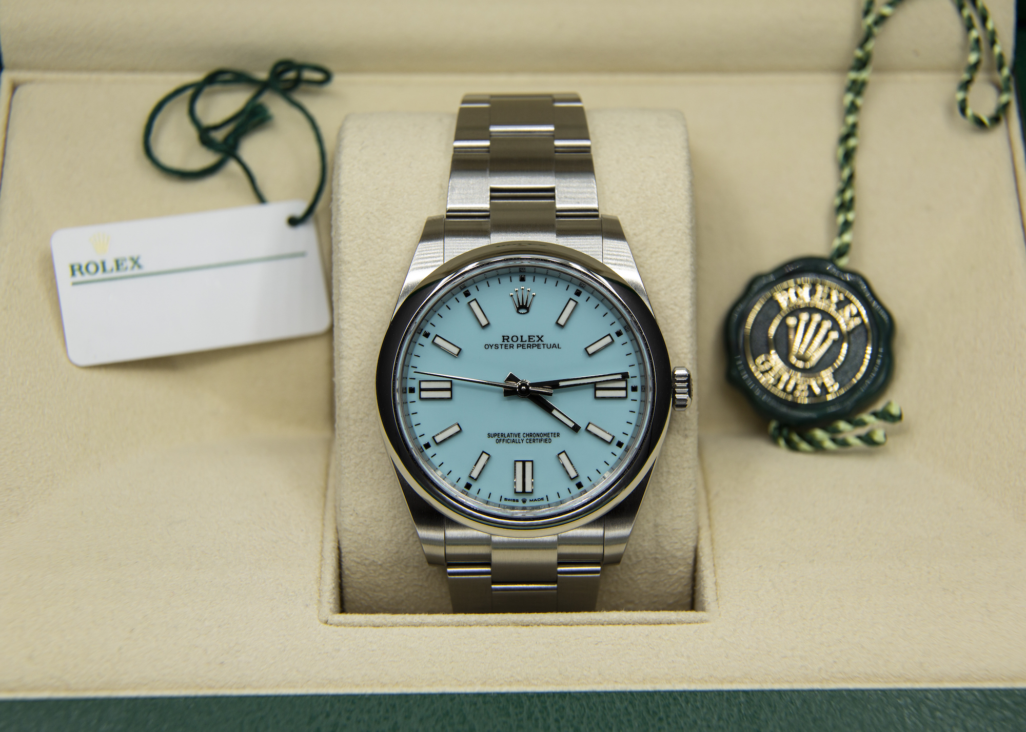 2020 ROLEX OYSTER PERPETUAL 41 TIFFANY for sale by auction in