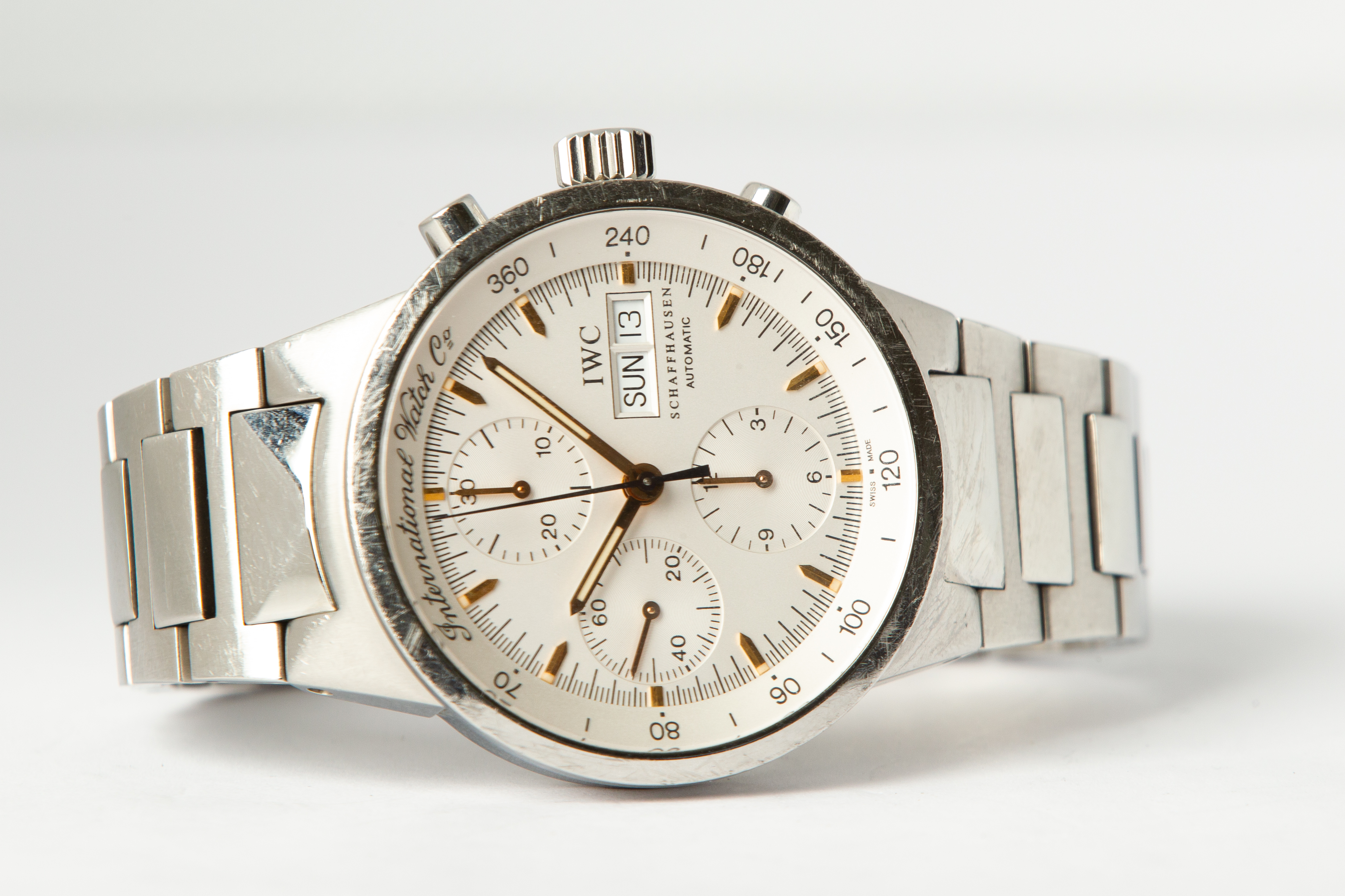 Vintage iwc chronograph hot sale