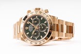 2020 ROLEX DAYTONA YELLOW GOLD WITH GREEN DIAL