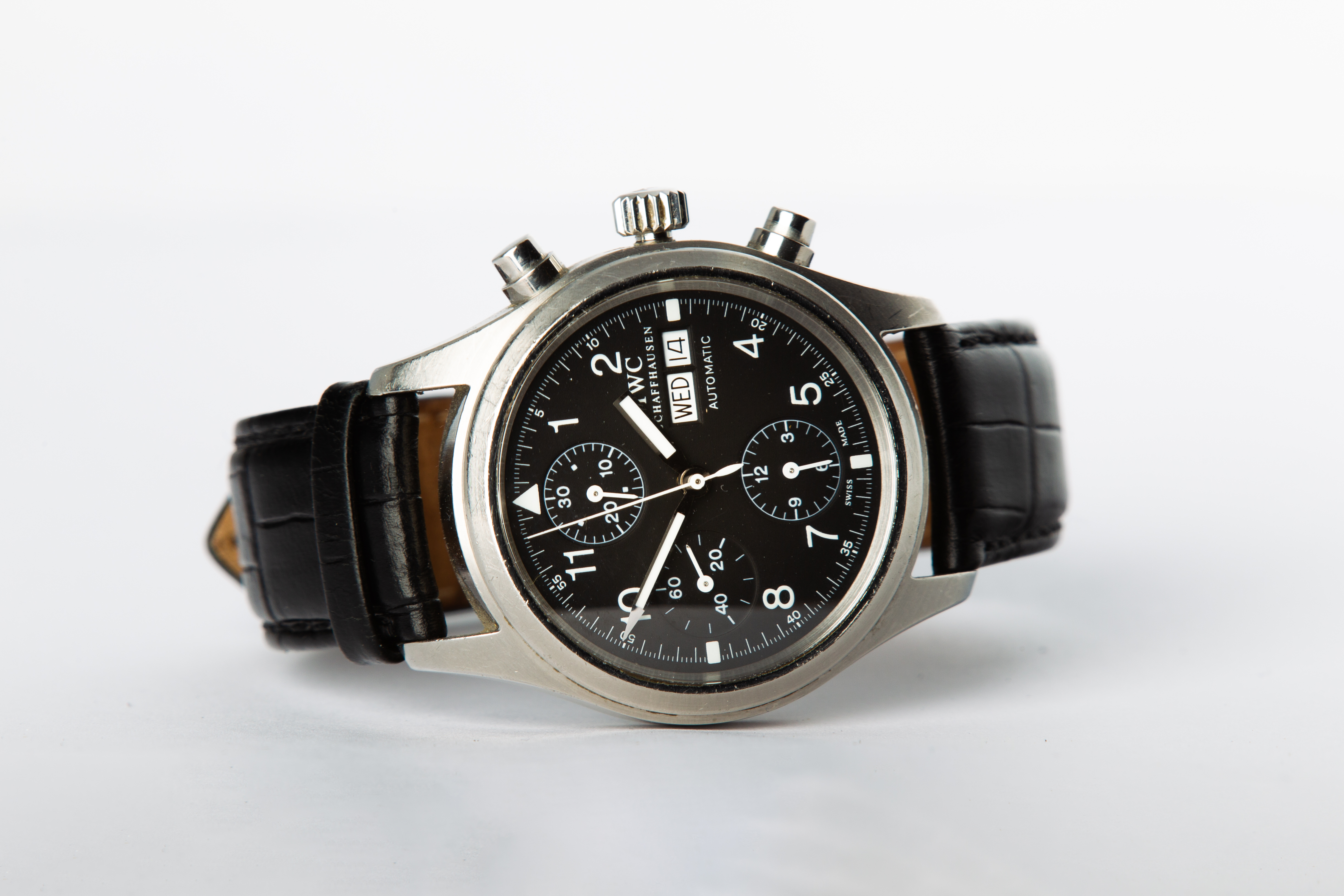 Iwc black online flieger