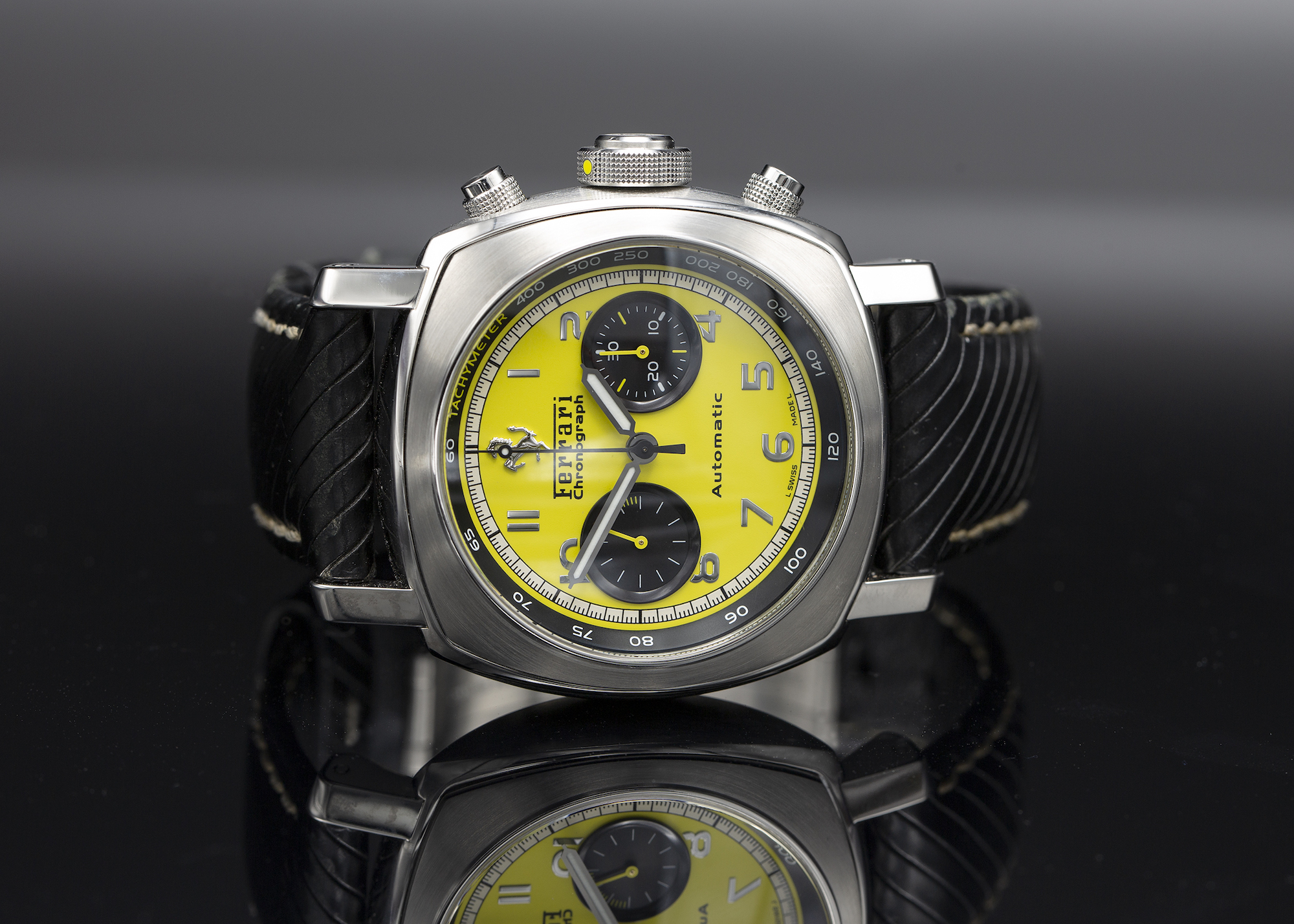 Ferrari watch 2025 yellow dial