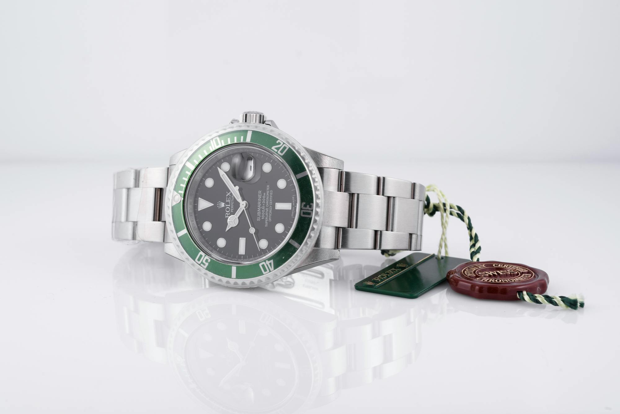 Rolex Submariner Date Kermit Random Serial 2010 for $19,832 for sale from a  Private Seller on Chrono24