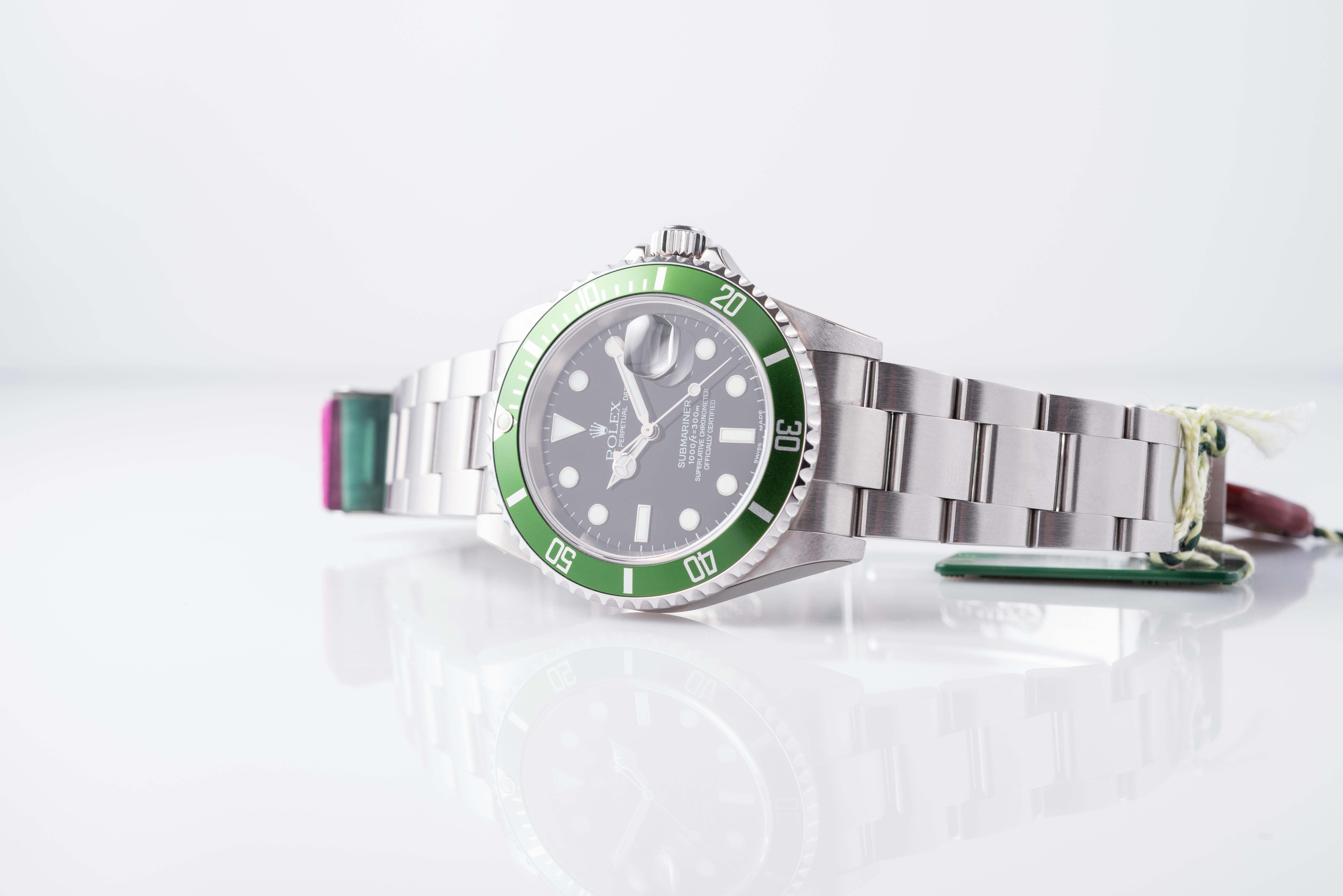 Rolex kermit flat 4 2025 for sale