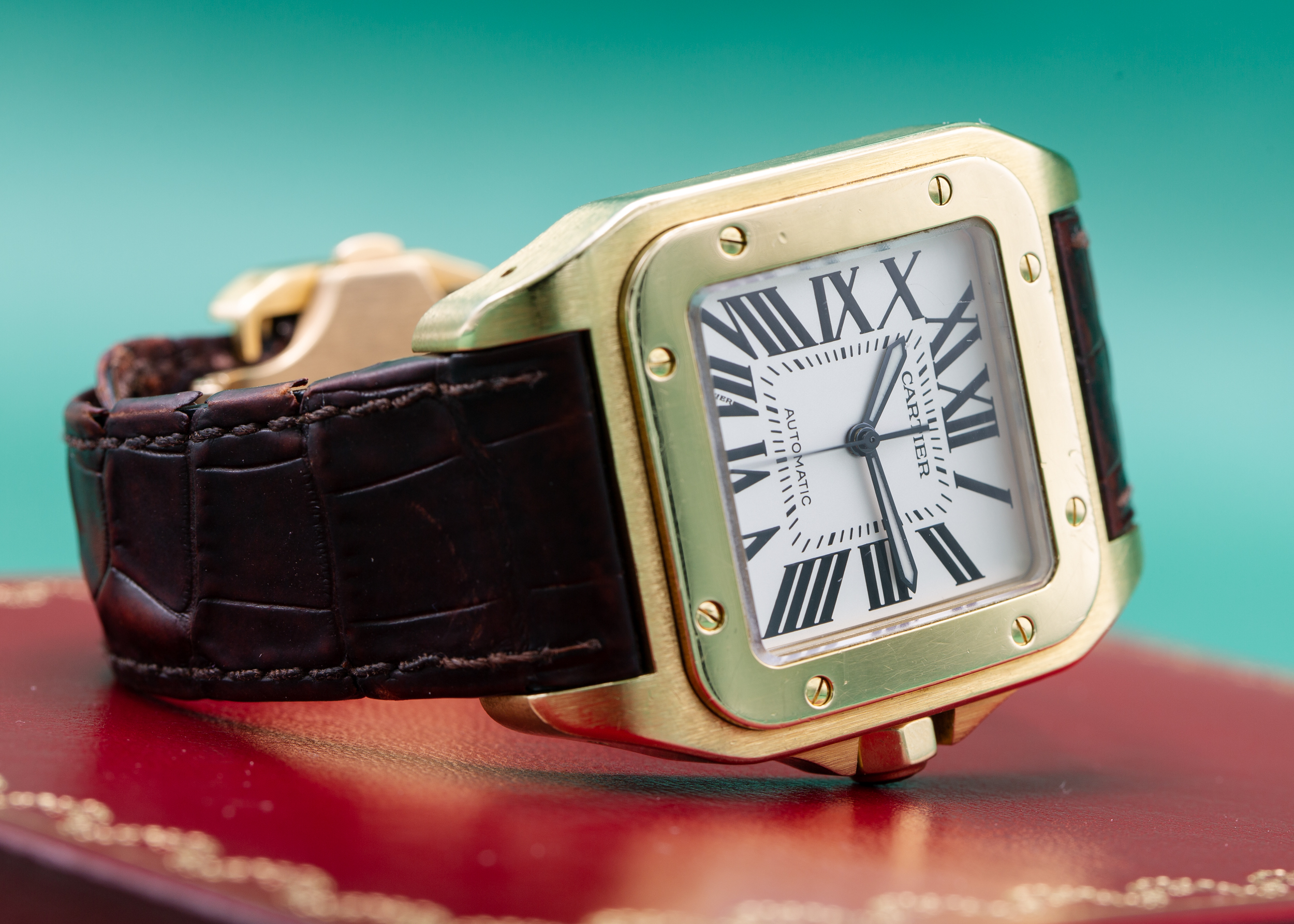 2004 CARTIER SANTOS 100 ANNIVERSARY 1904 2004 for sale by