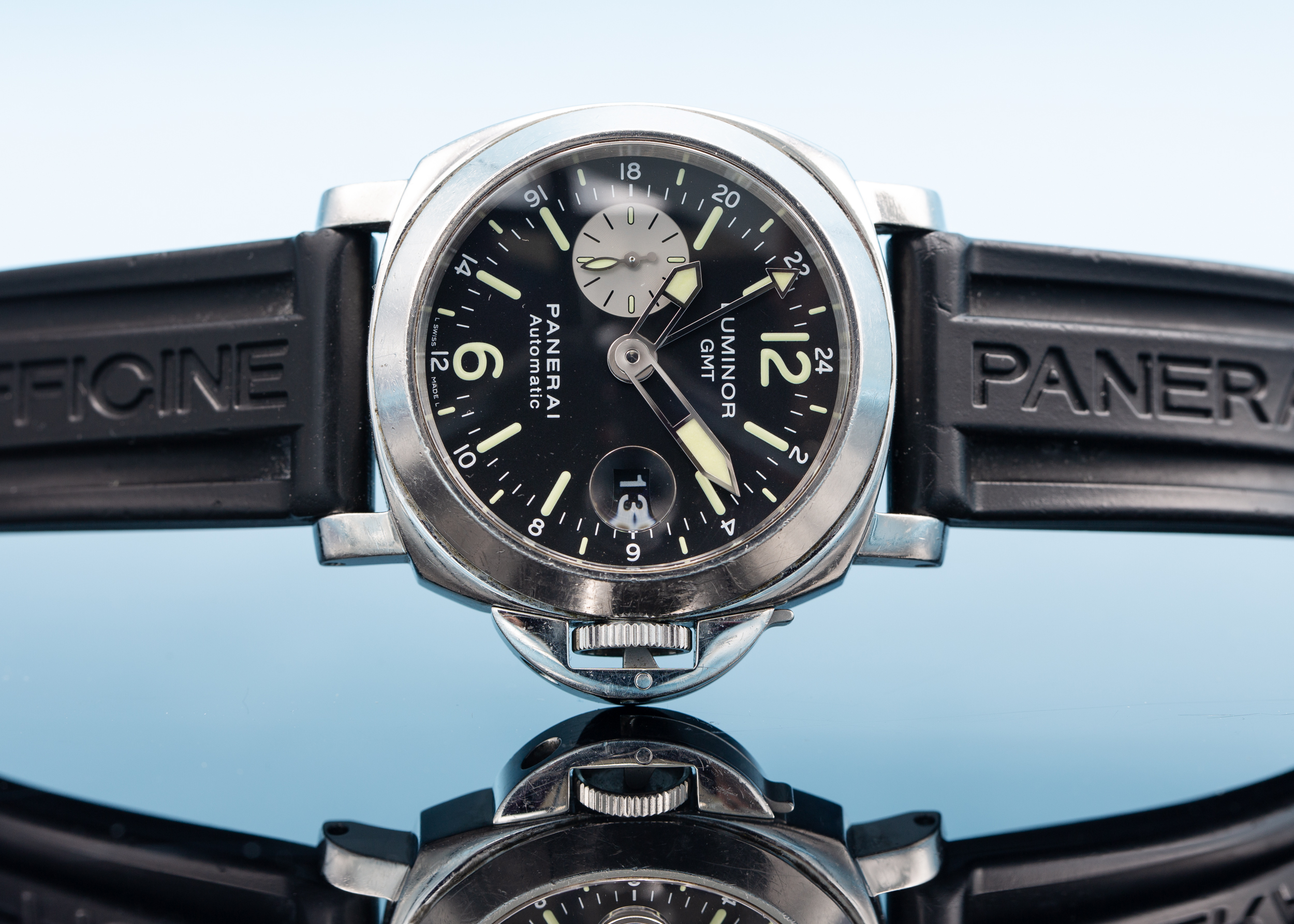 2002 PANERAI LUMINOR GMT for sale by auction in Wimbledon London