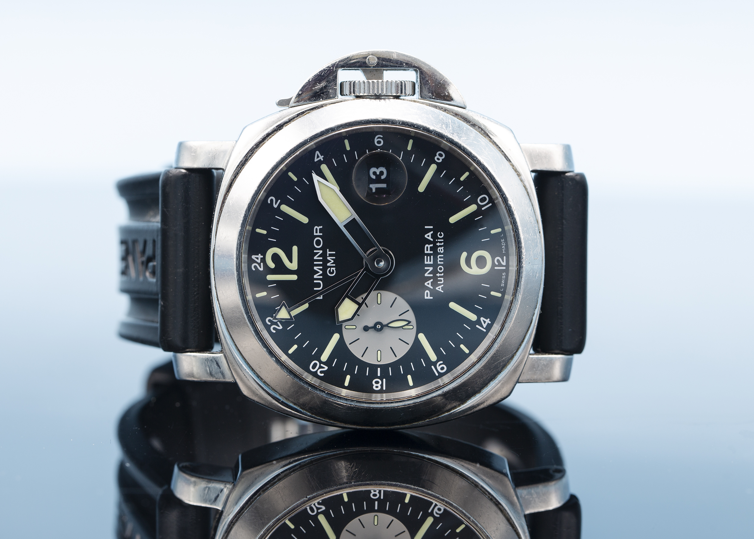 2002 PANERAI LUMINOR GMT for sale by auction in Wimbledon London