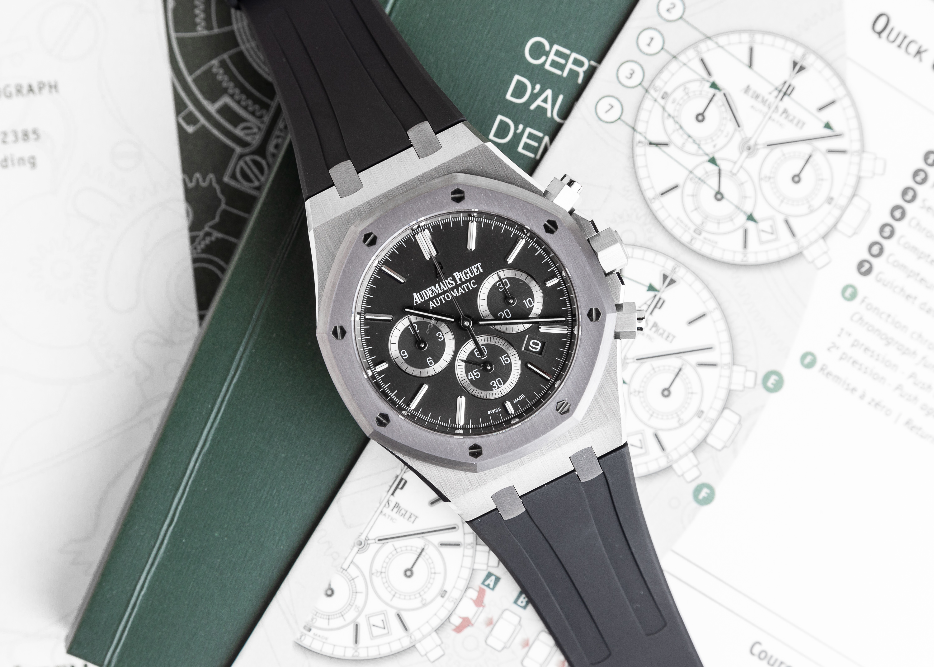 2012 AUDEMARS PIGUET ROYAL OAK CHRONOGRAPH LEO MESSI for sale by