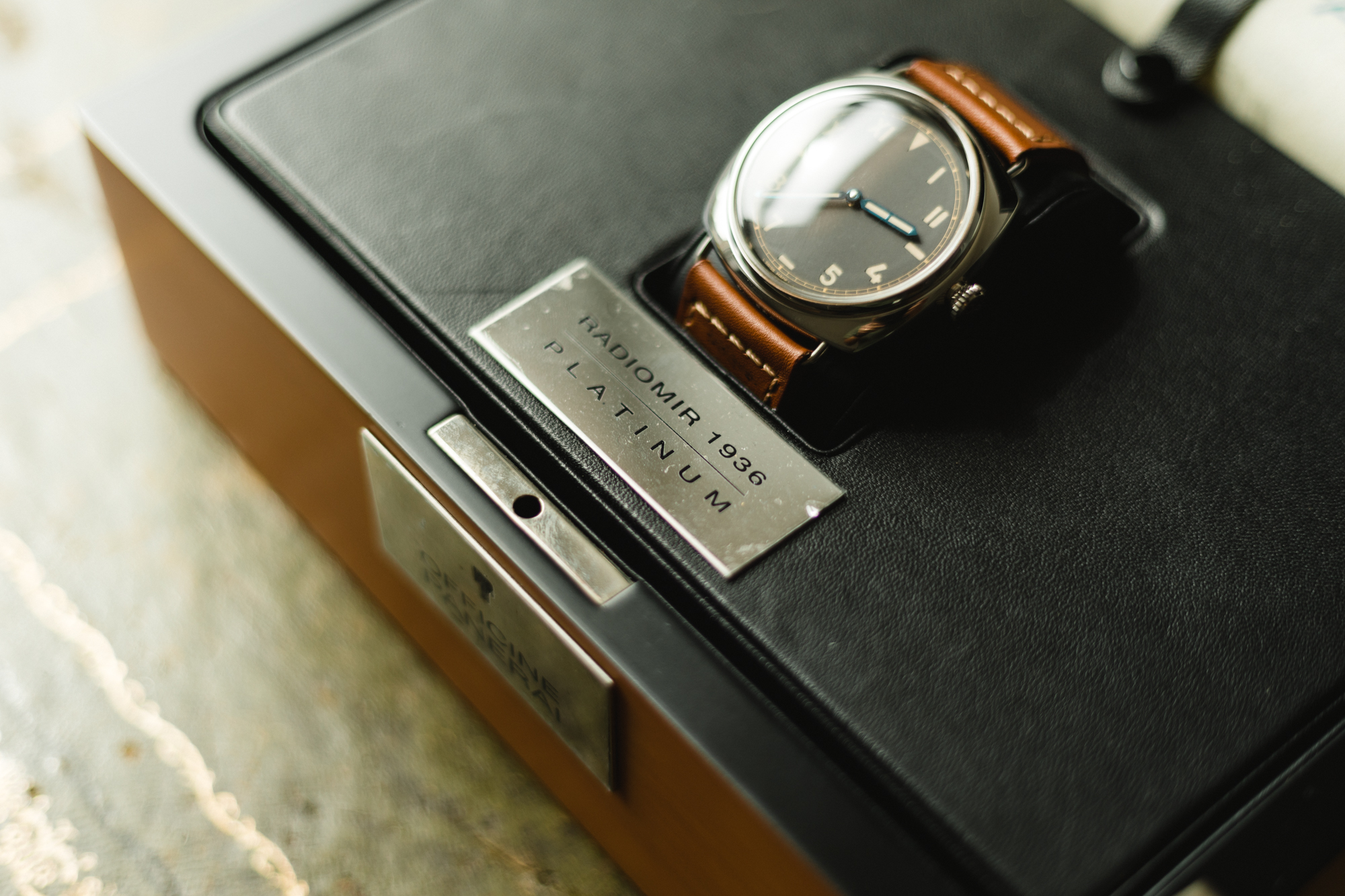 2007 PANERAI RADIOMIR 1936 PLATINUM for sale by auction in Yarm