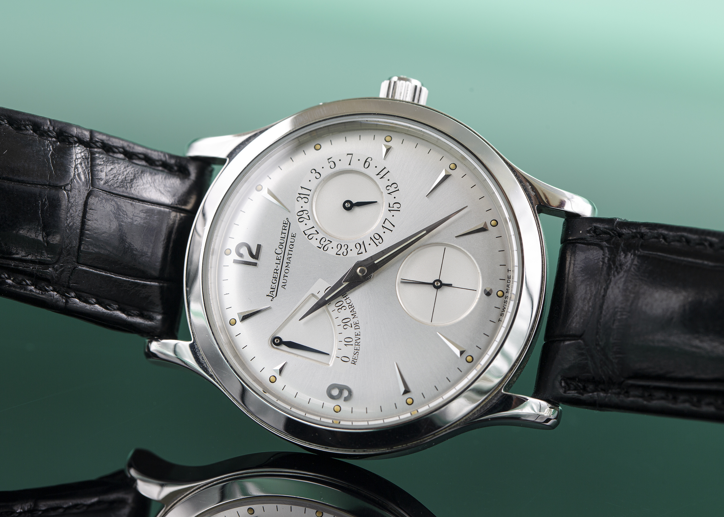 Jaeger lecoultre master clearance control reserve de marche