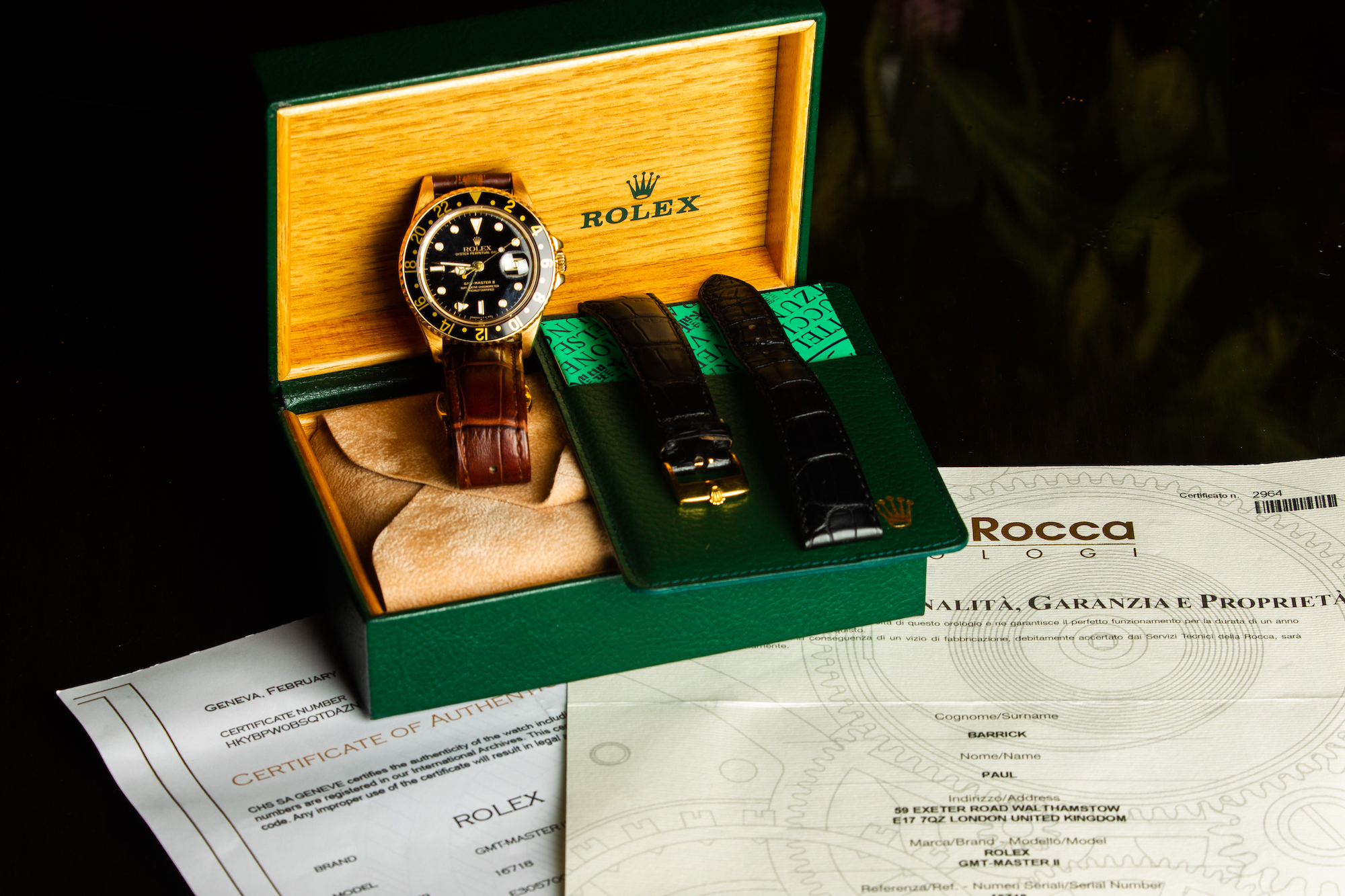 Numeri seriali clearance rolex