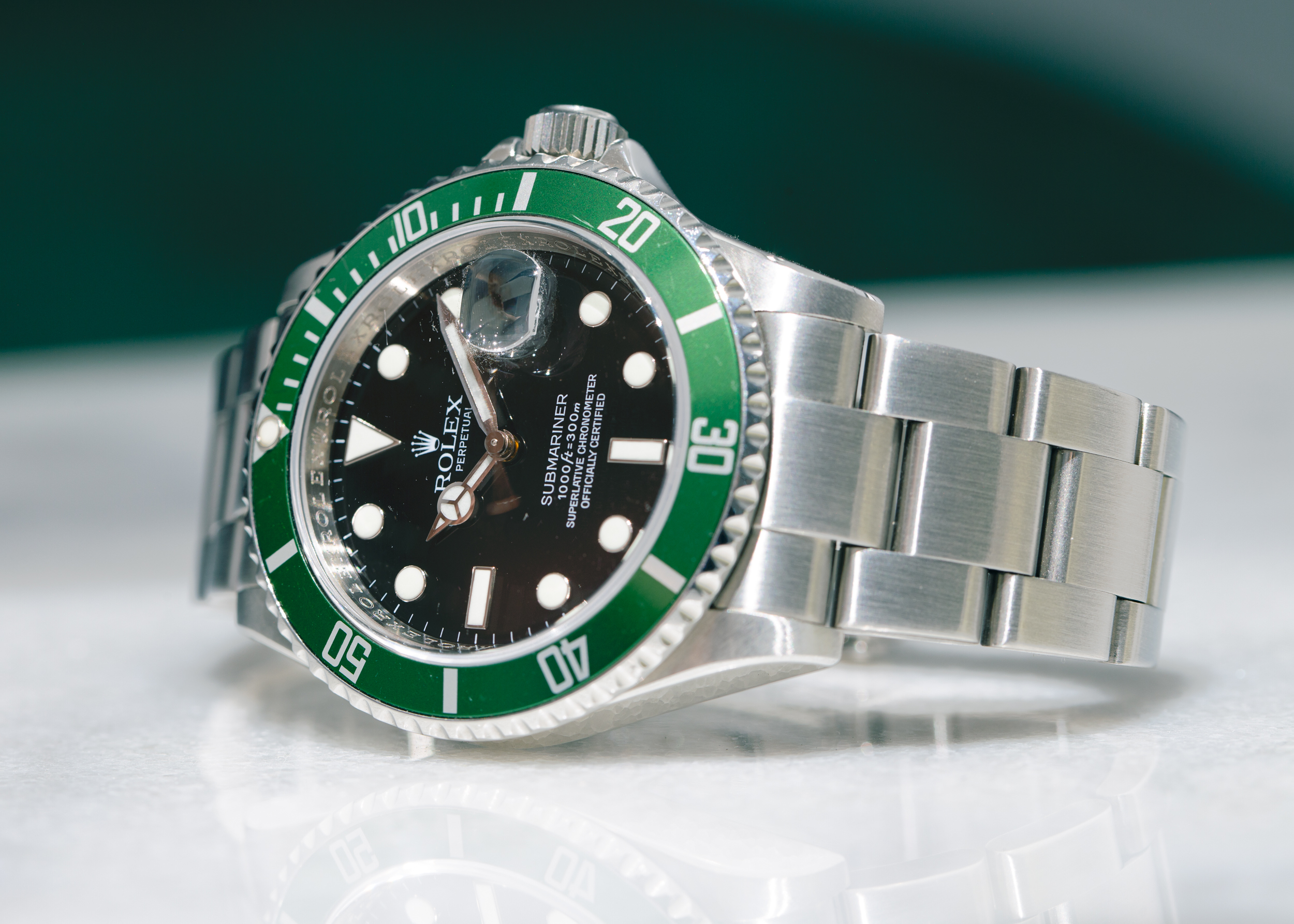 ROLEX NEW STYLE TAN/GREEN Large BOX FOR Gold Platinum Day