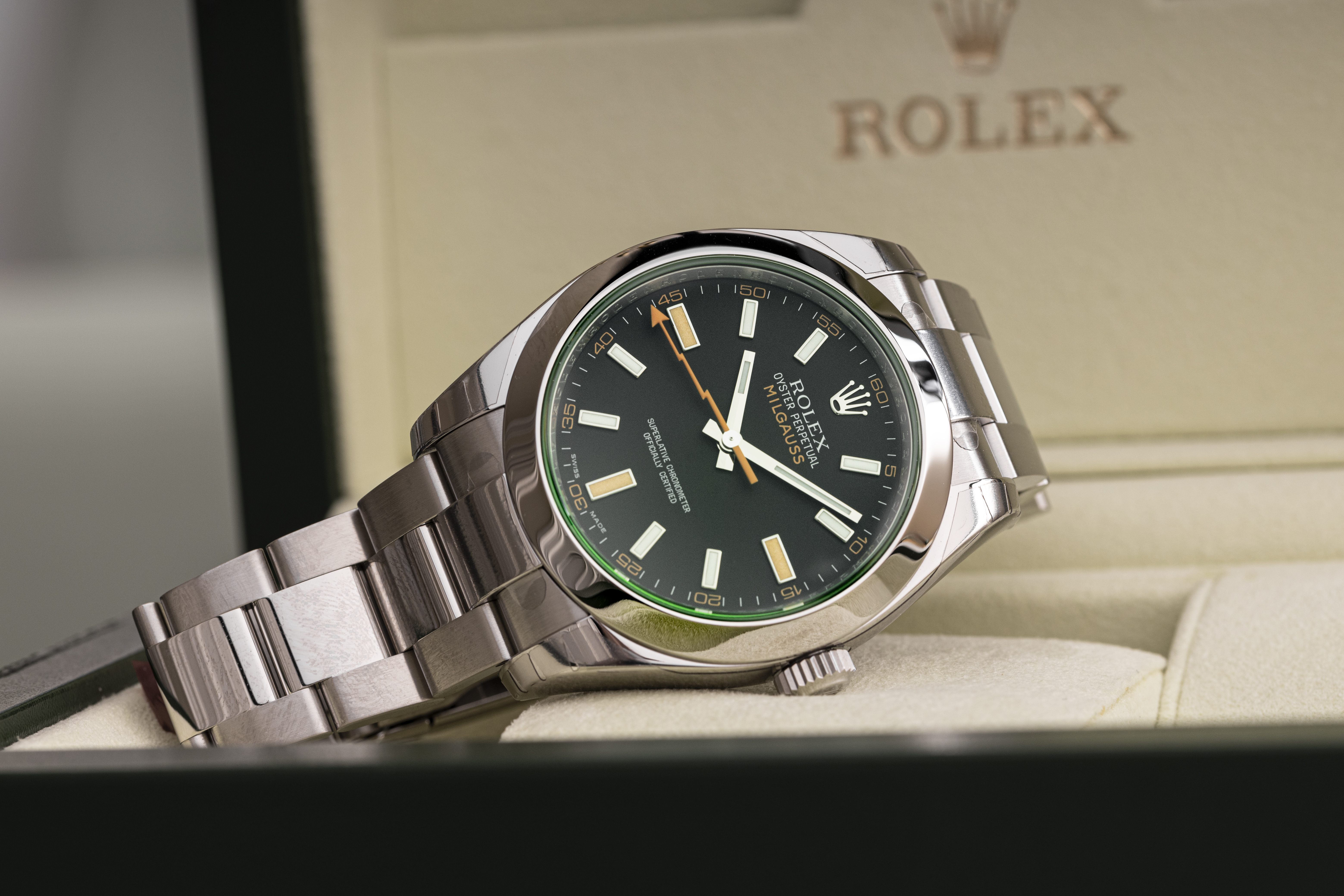 Rolex discount milgauss precio