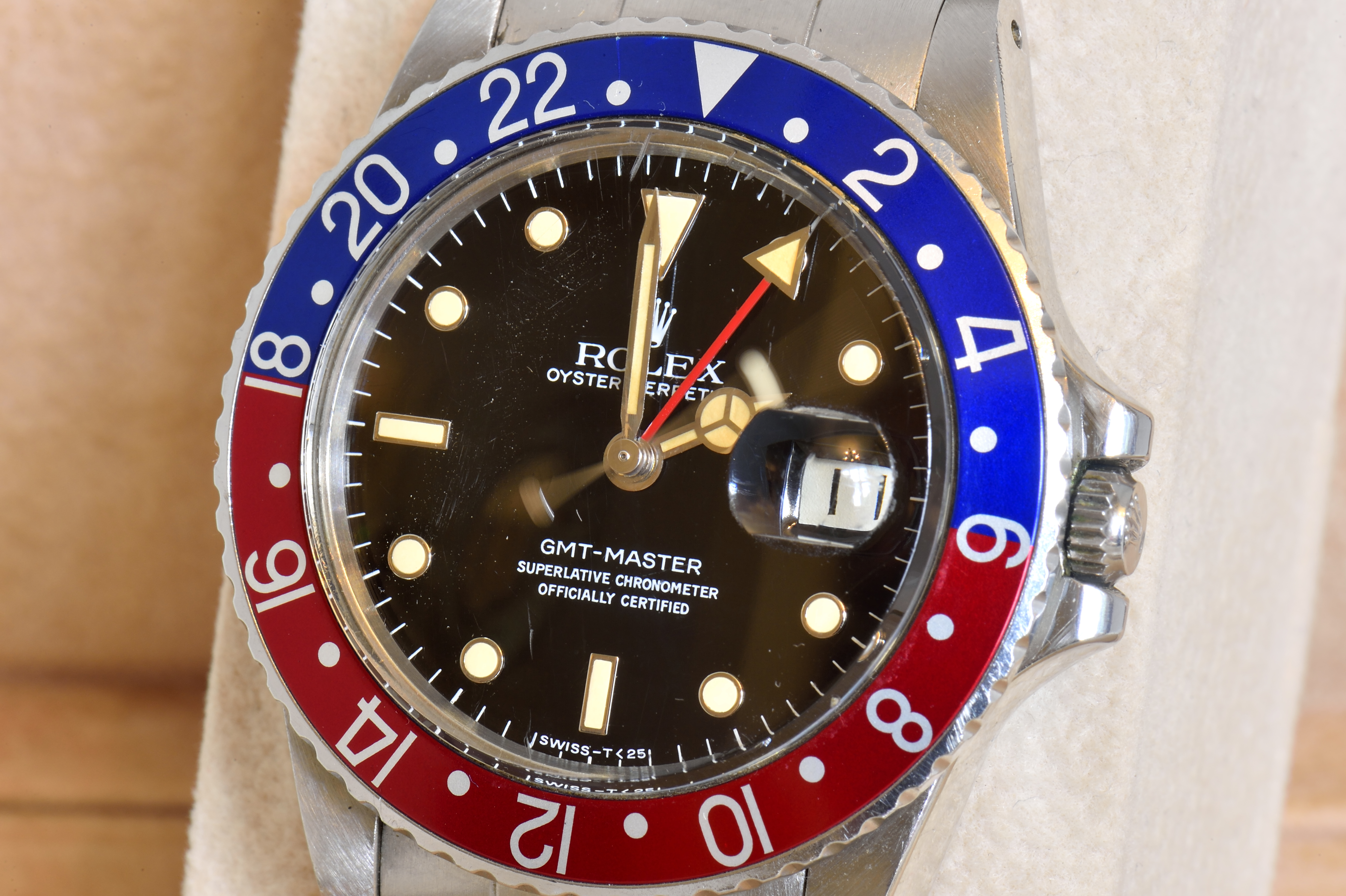 Rolex gmt shop master 1983