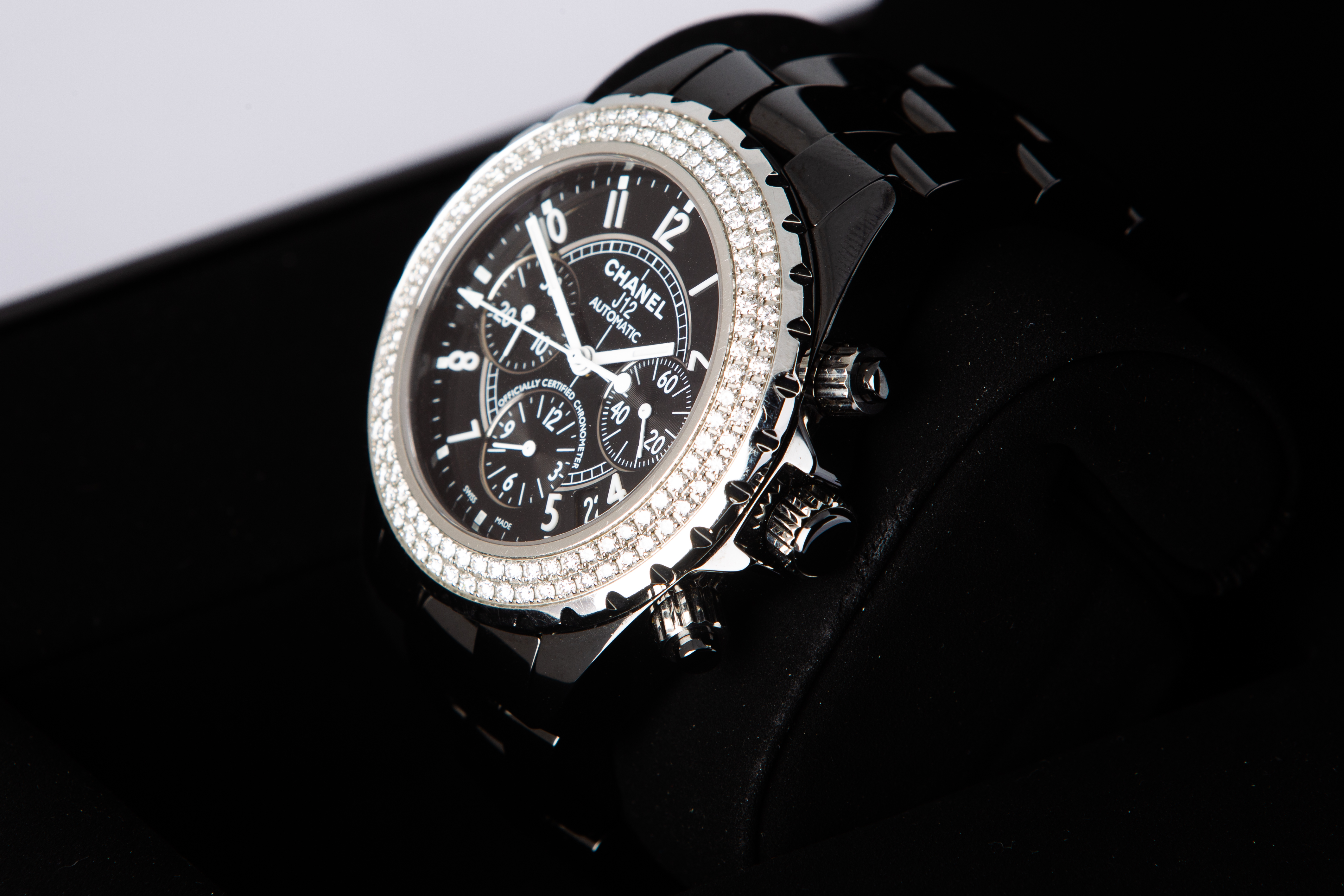 Reloj chanel discount j12 negro original