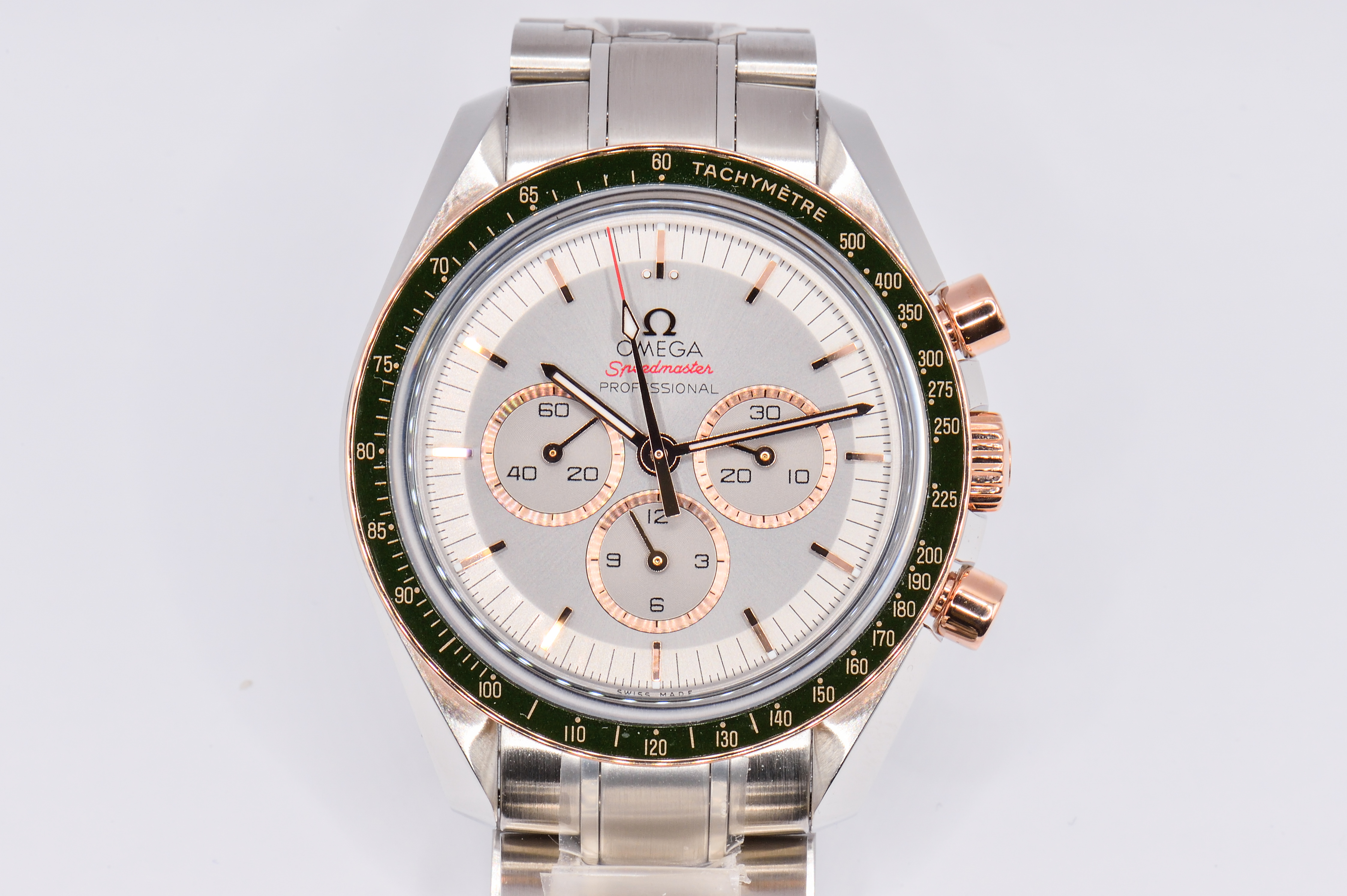 2021 OMEGA SPEEDMASTER LIMITED EDITION TOKYO 2020 GREEN for sale