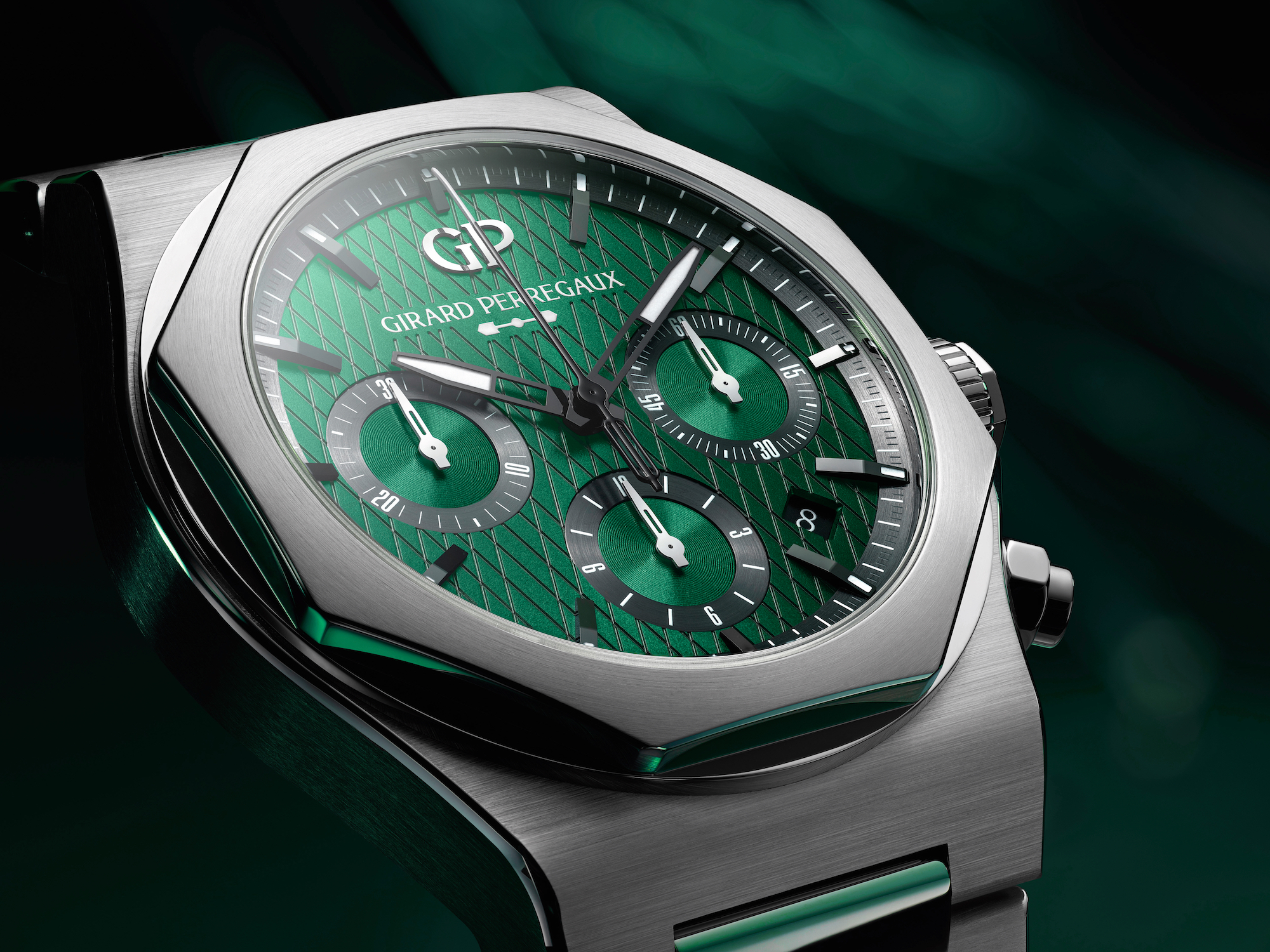 2021 GIRARD PERREGAUX LAUREATO CHRONOGRAPH ASTON MARTIN EDITION