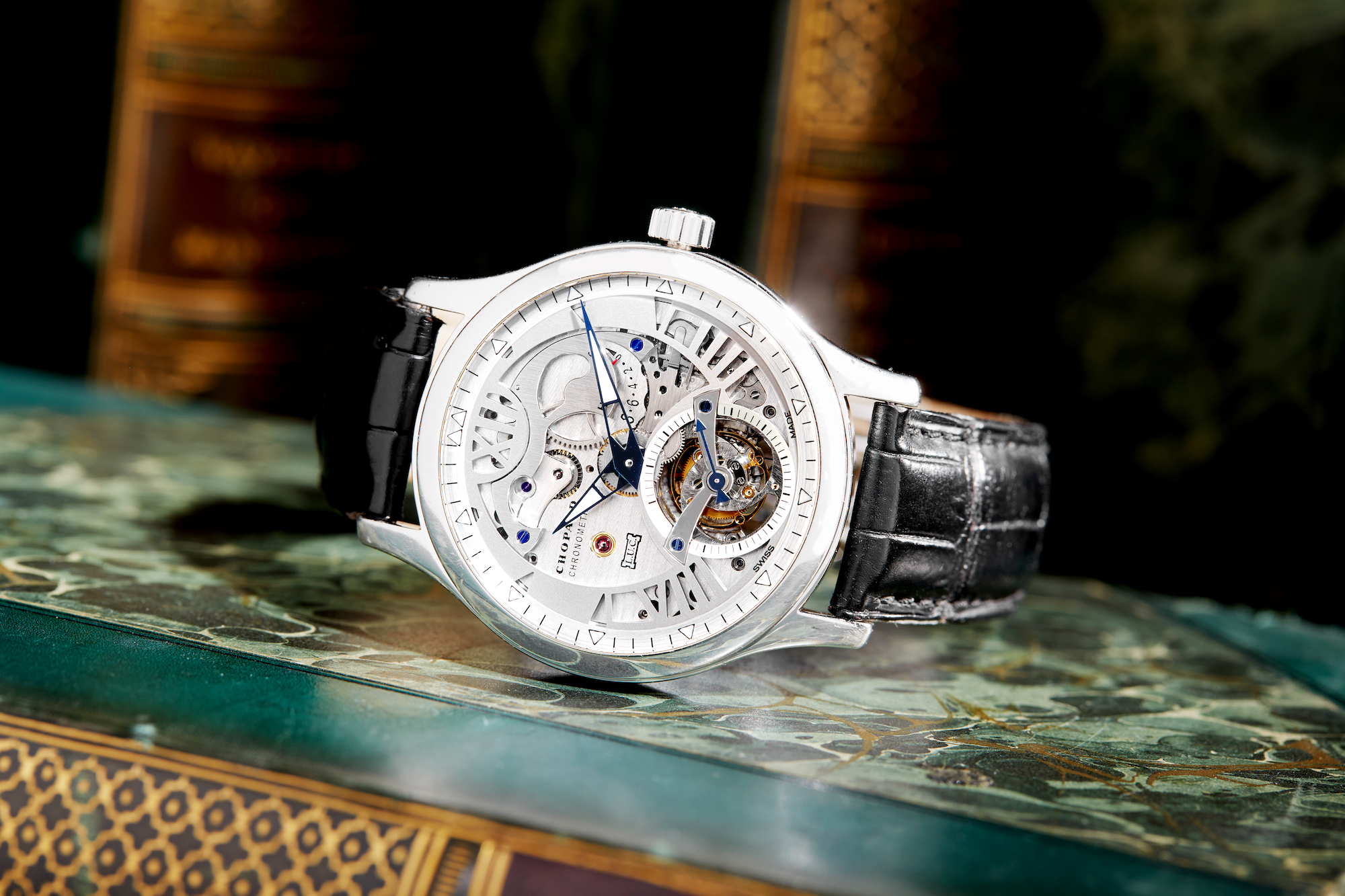 Chopard skeleton watch hot sale