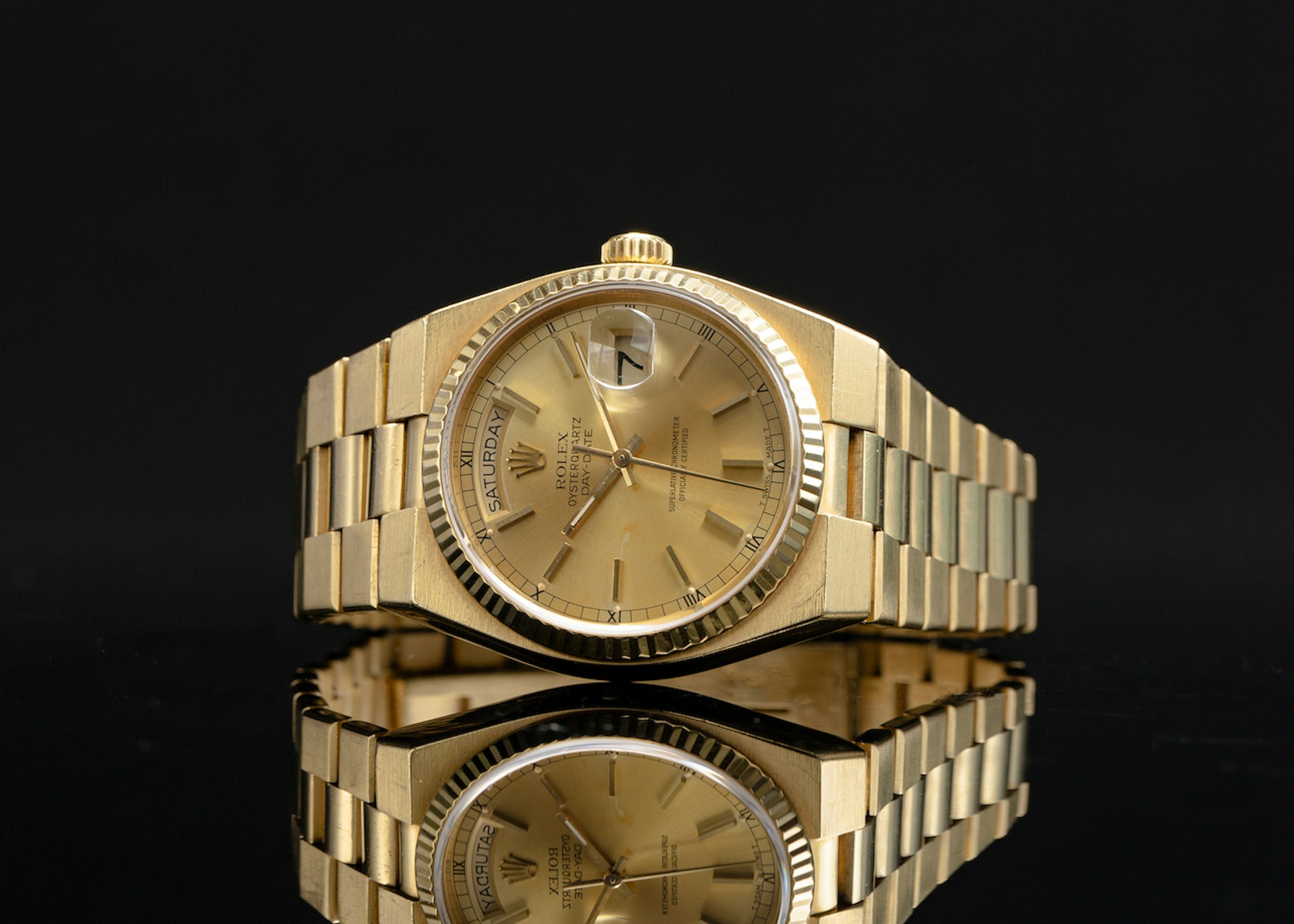 Gold rolex quartz Outlet