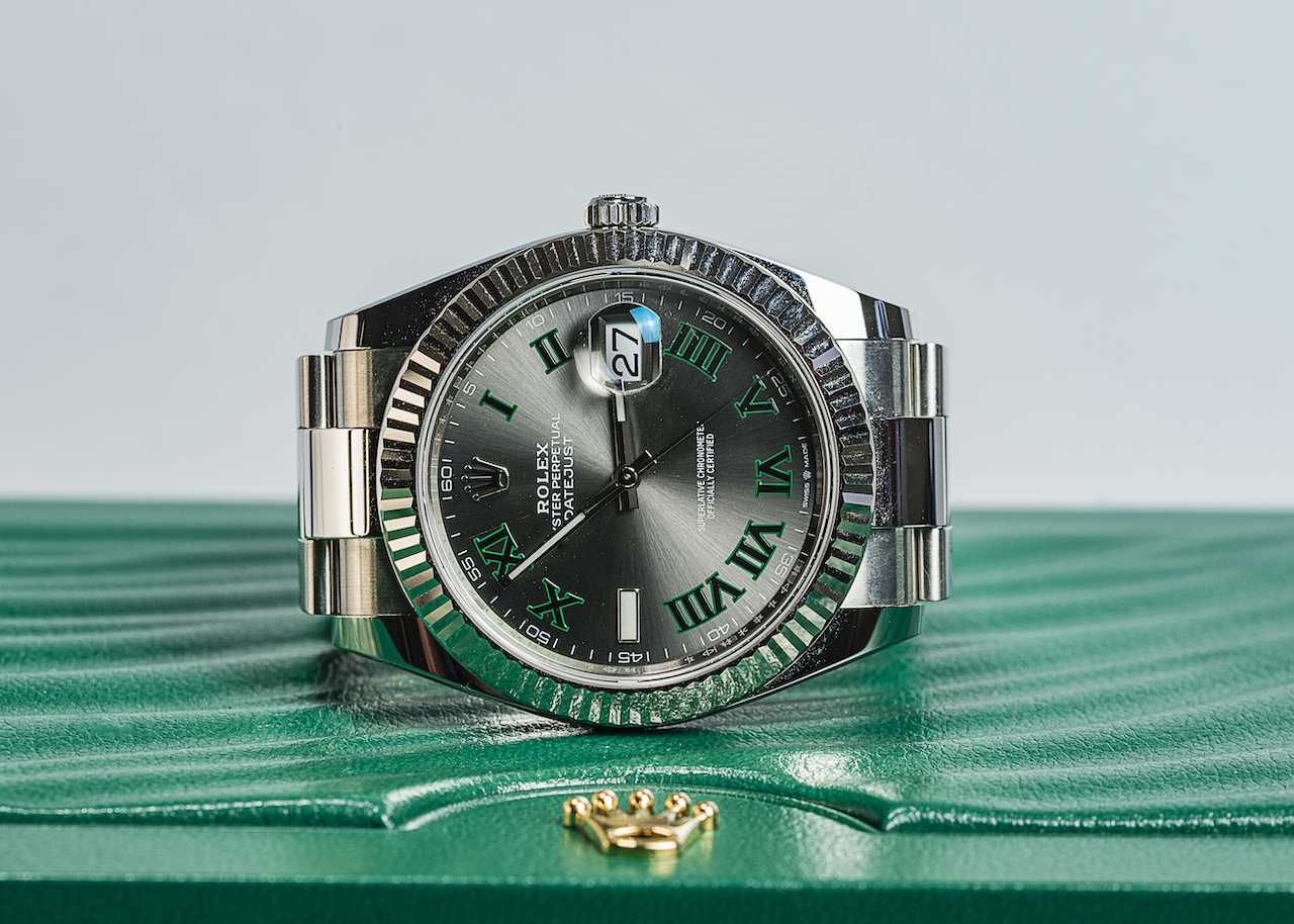 2021 ROLEX DATEJUST 41 WIMBLEDON for sale by auction in Twyford