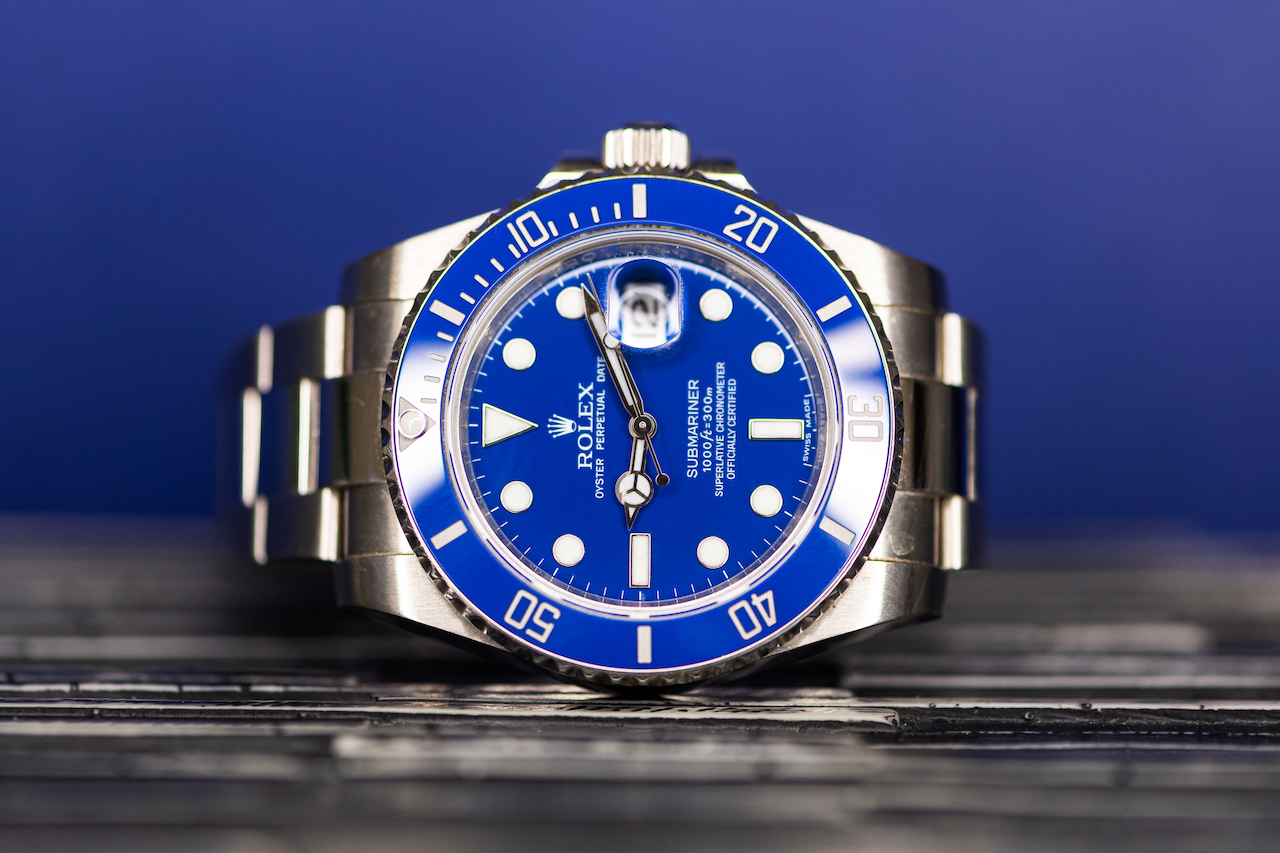 2011 ROLEX SUBMARINER SMURF for sale by auction in Wimbledon