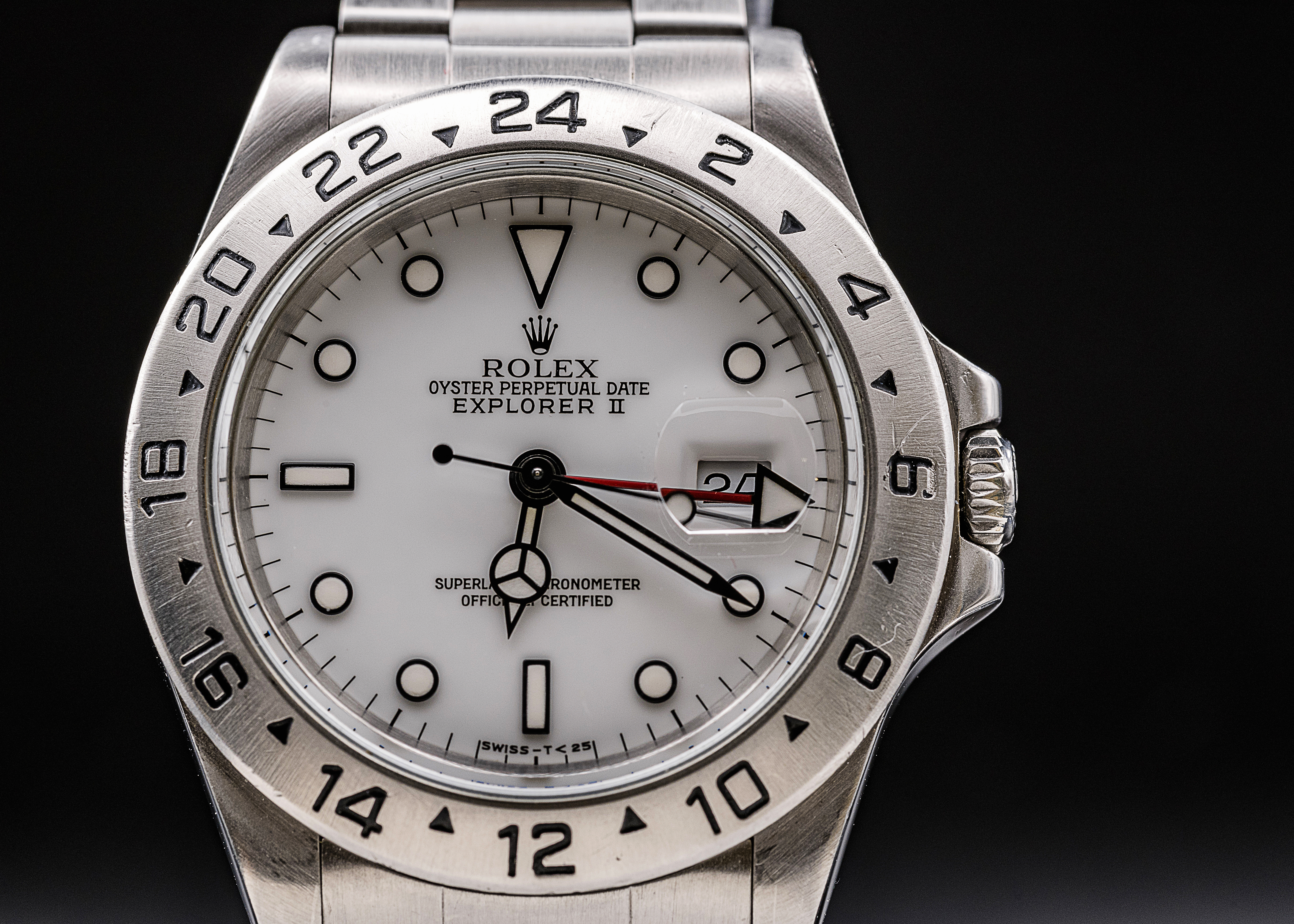 1991 rolex best sale explorer ii