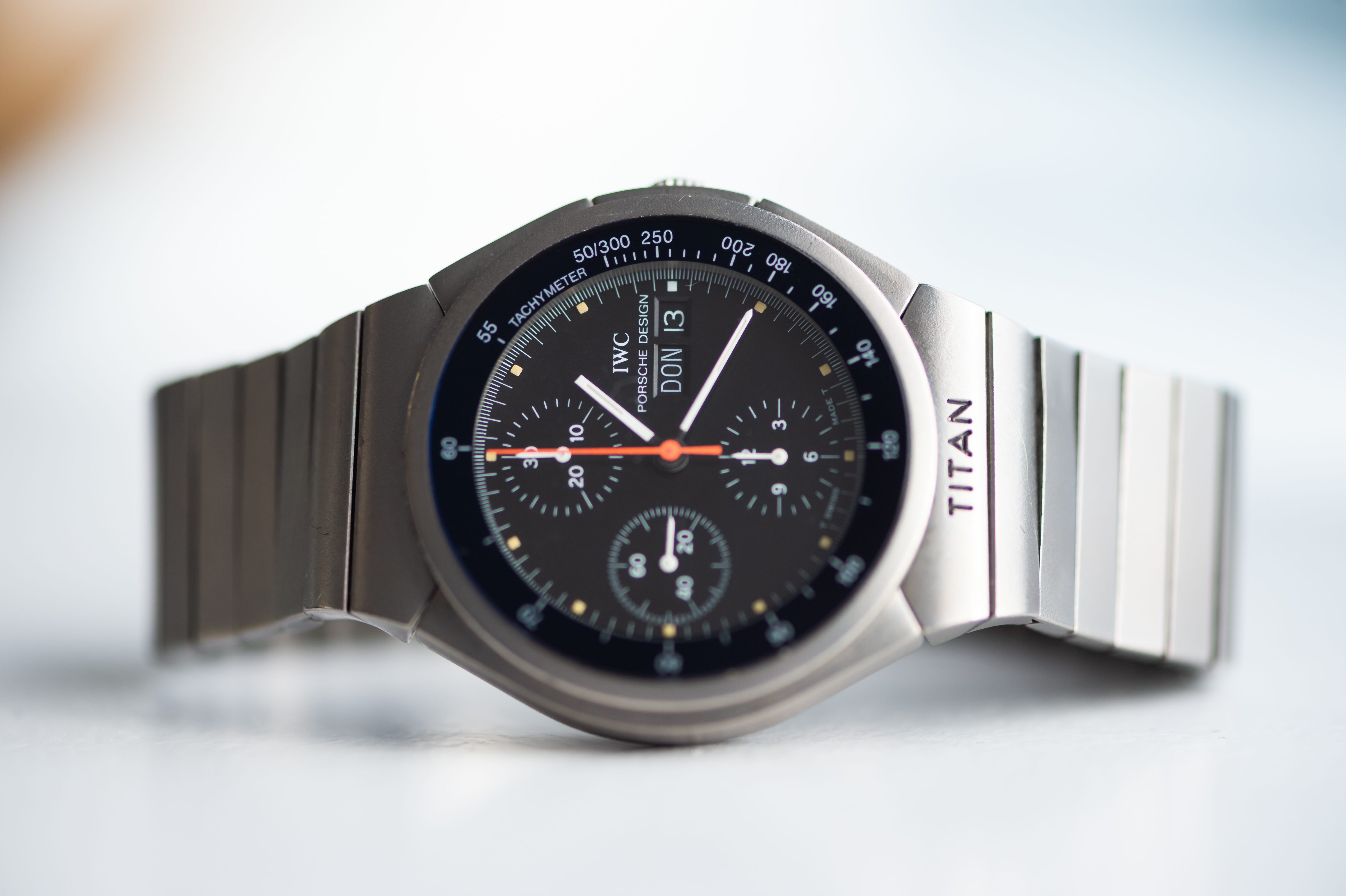 Iwc porsche design titanium chronograph best sale