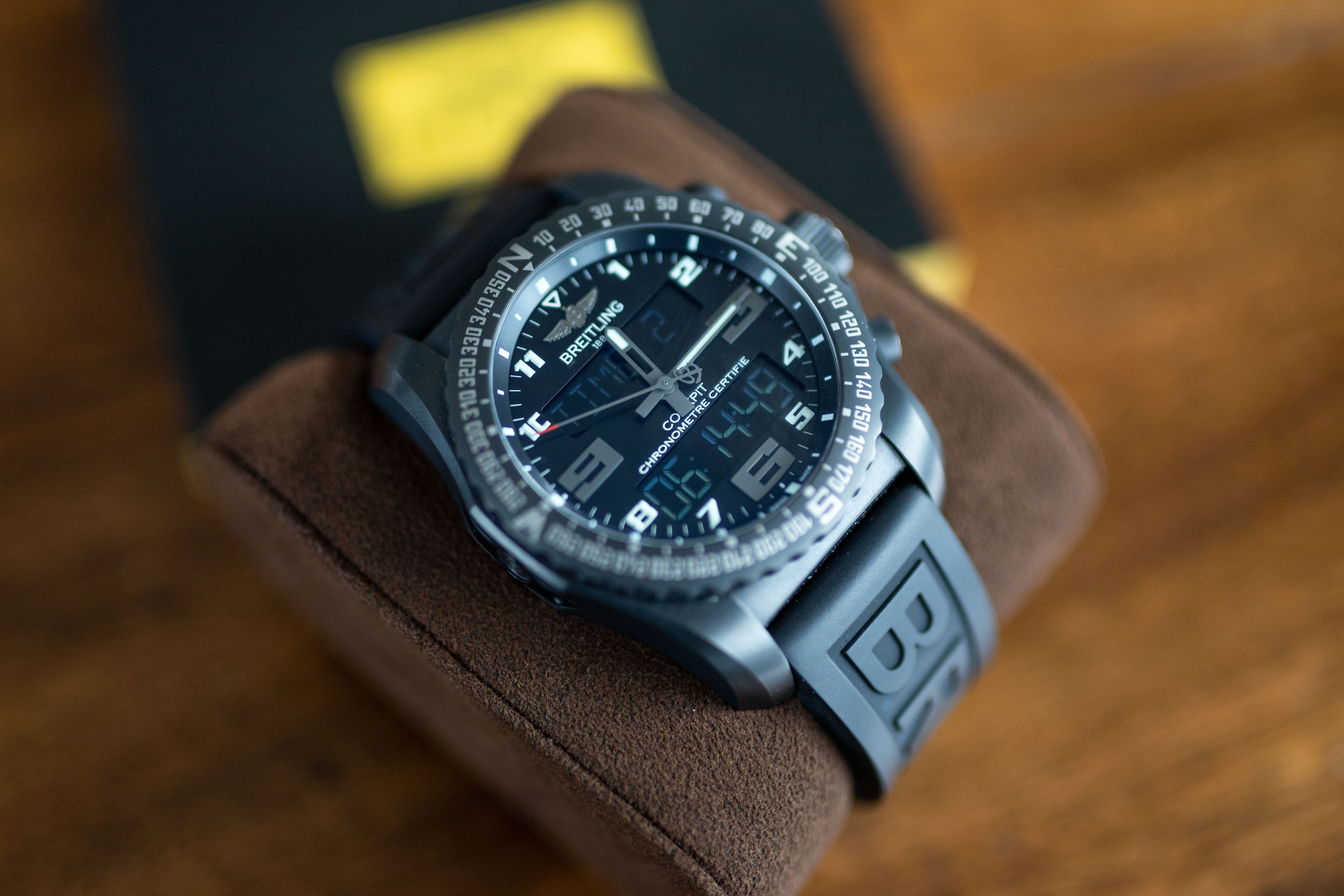 Breitling b50 2024 night mission review