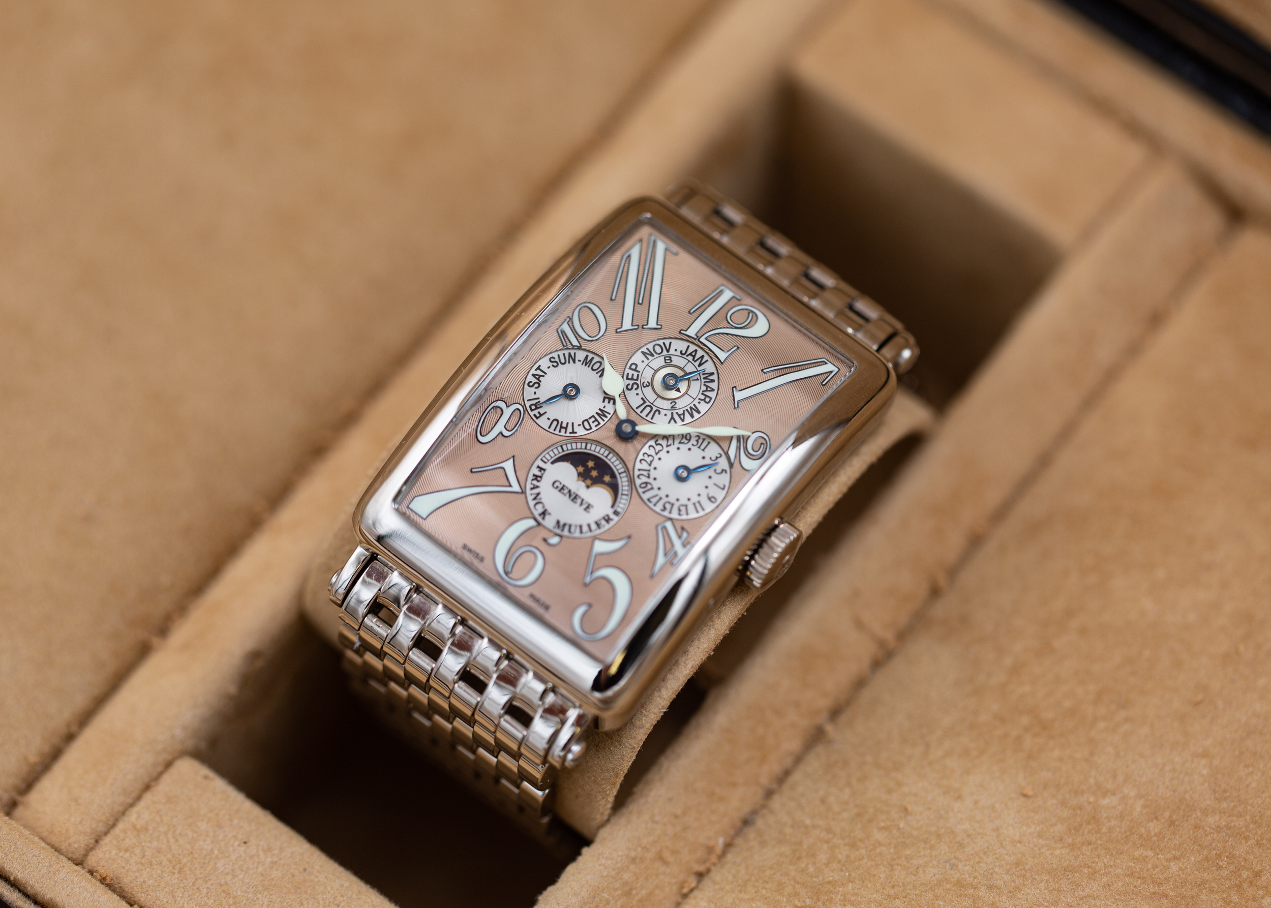 2007 FRANCK MULLER LONG ISLAND PERPETUAL CALENDAR for sale by