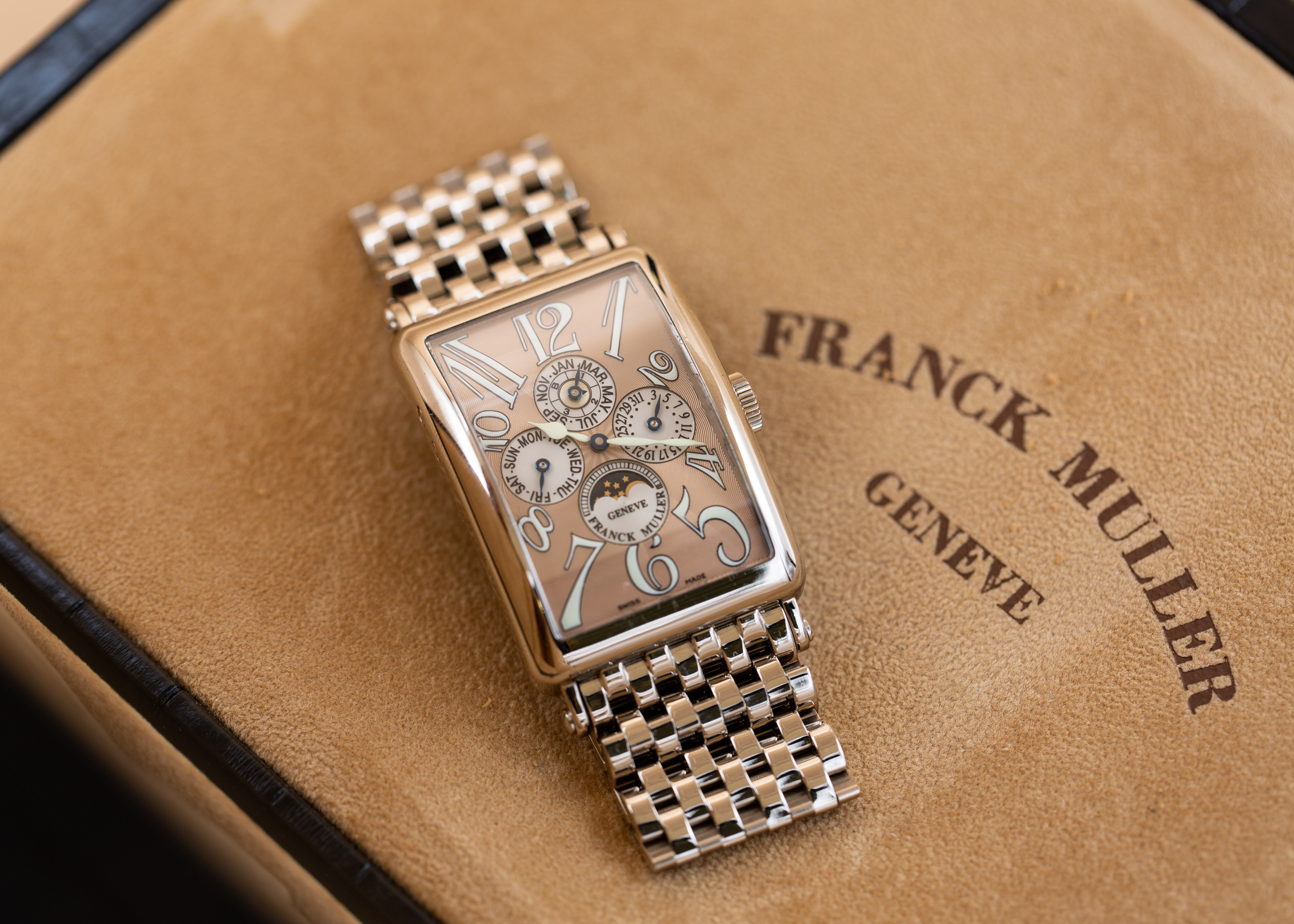 2007 FRANCK MULLER LONG ISLAND PERPETUAL CALENDAR for sale by