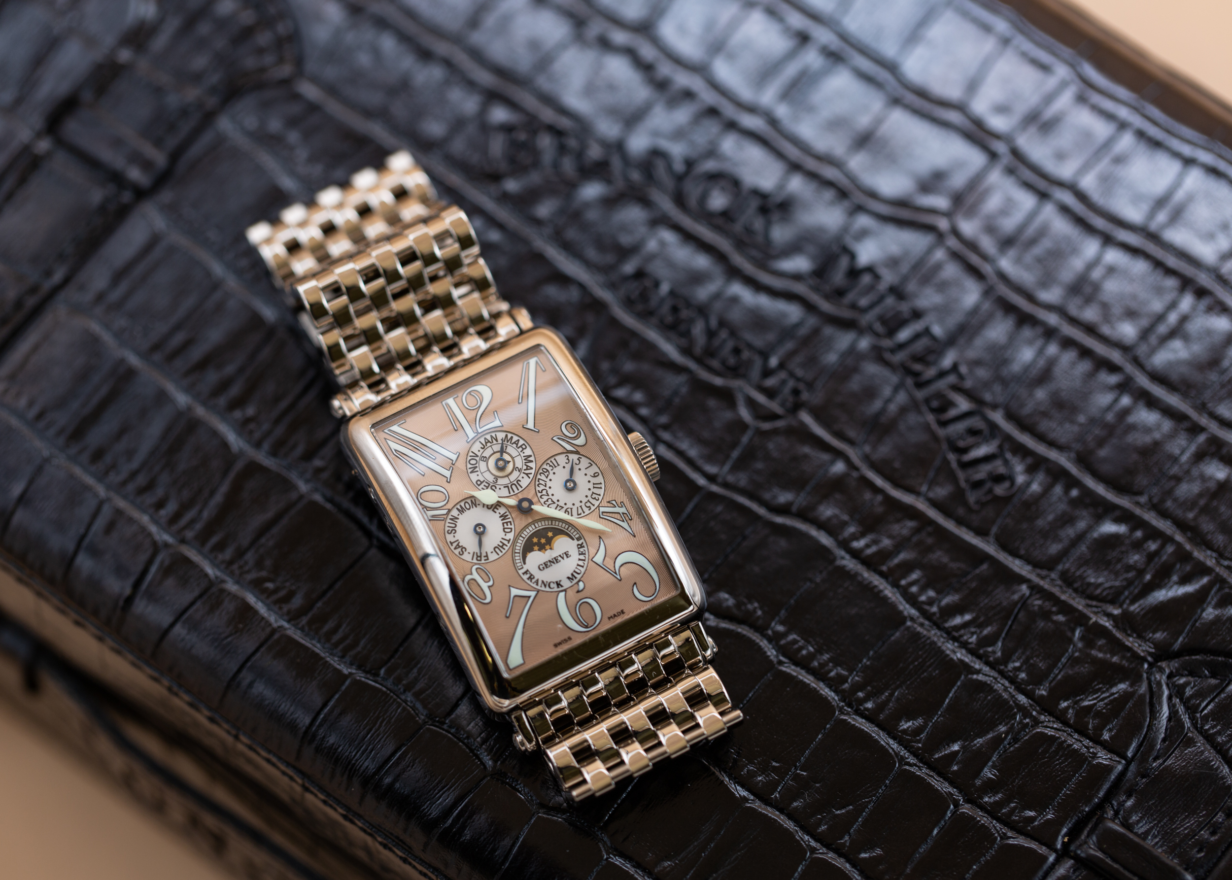 2007 FRANCK MULLER LONG ISLAND PERPETUAL CALENDAR for sale by