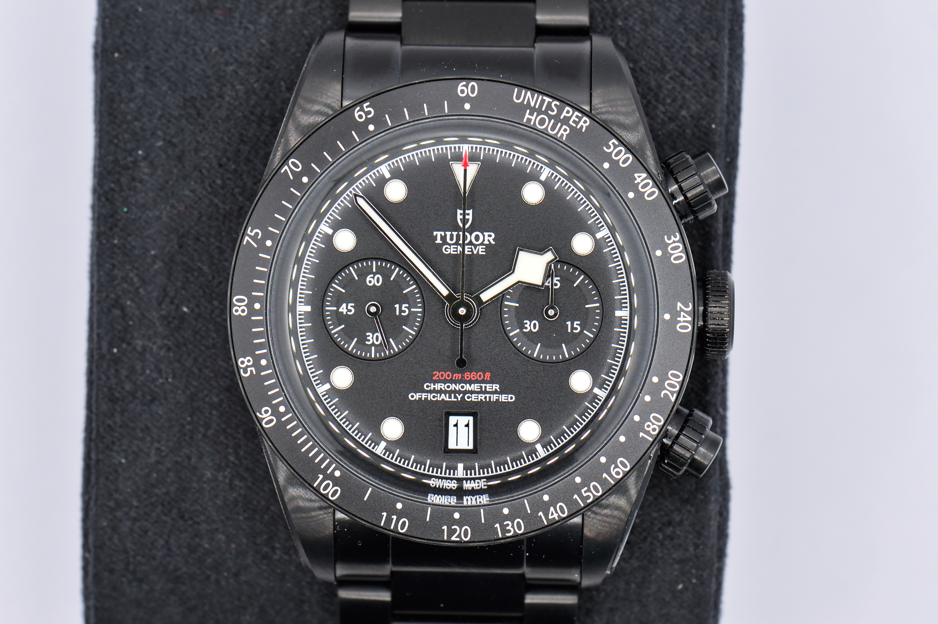 2019 TUDOR HERITAGE BLACK BAY CHRONO DARK for sale by auction in