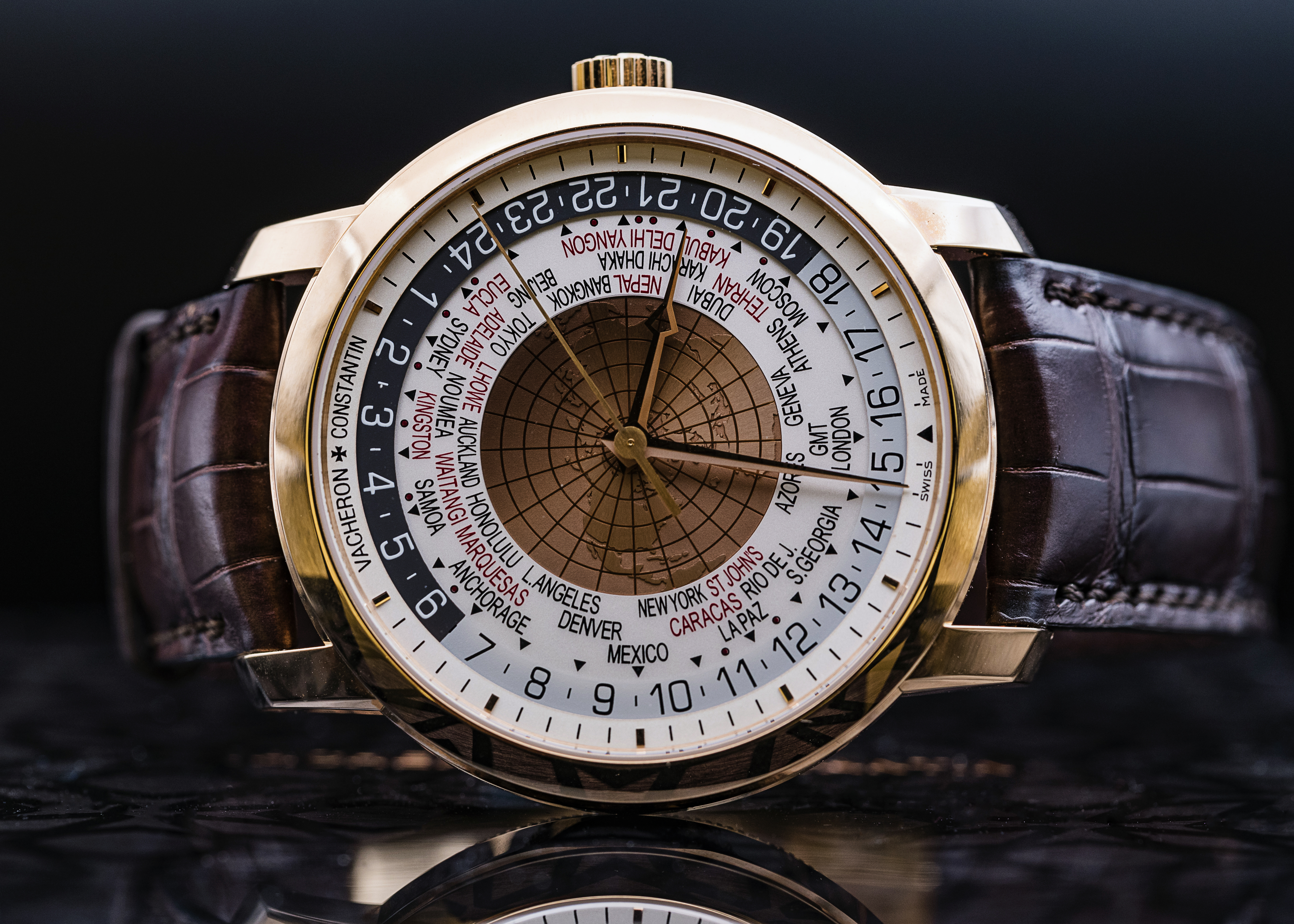 2018 VACHERON CONSTANTIN TRADITIONELLE WORLD TIME for sale by