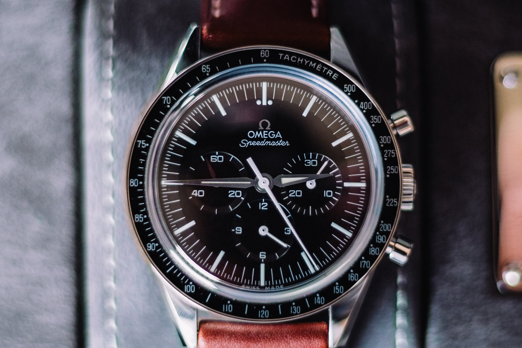 Omega first omega hot sale in space