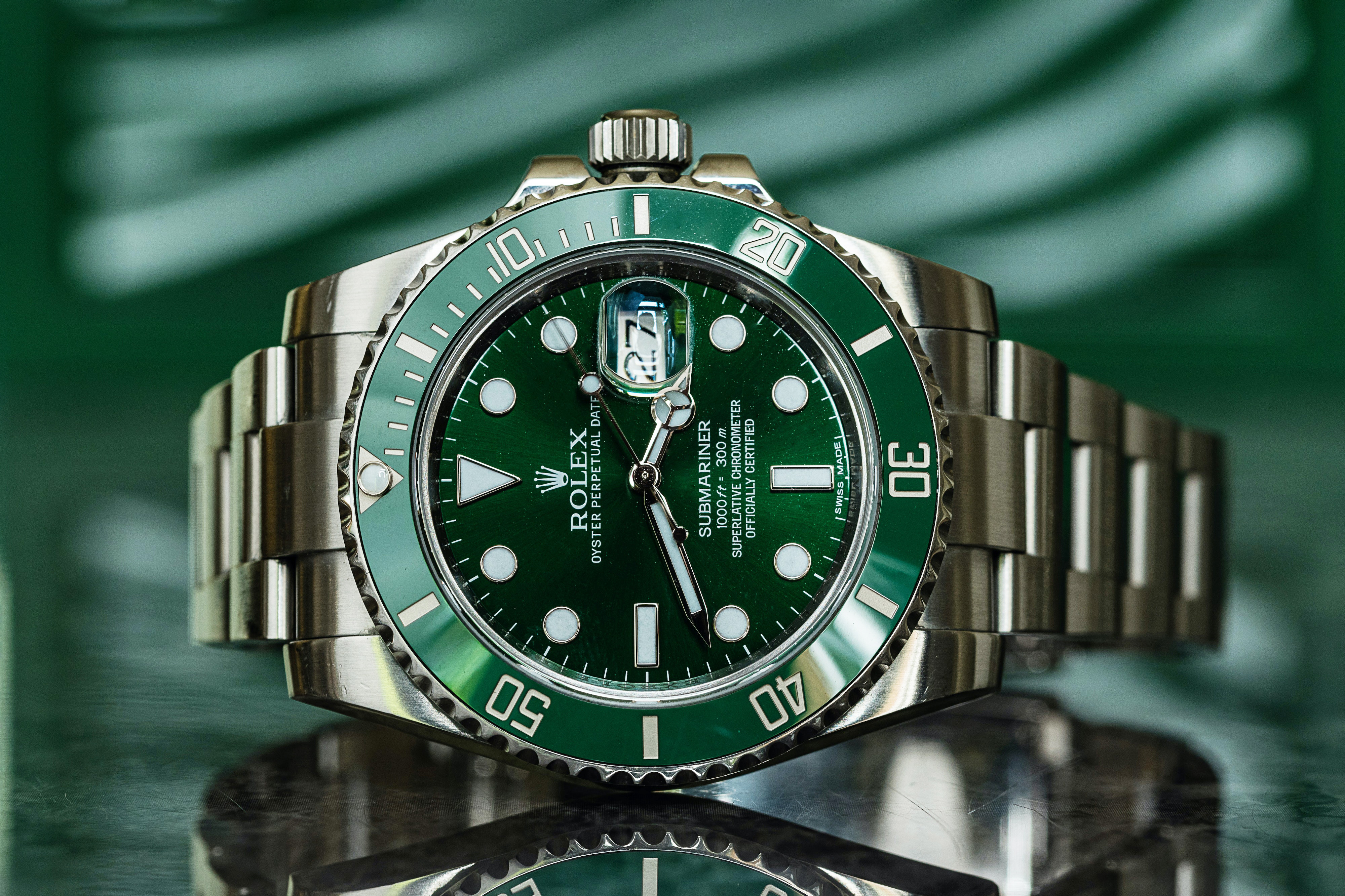 Green hulk submariner online rolex