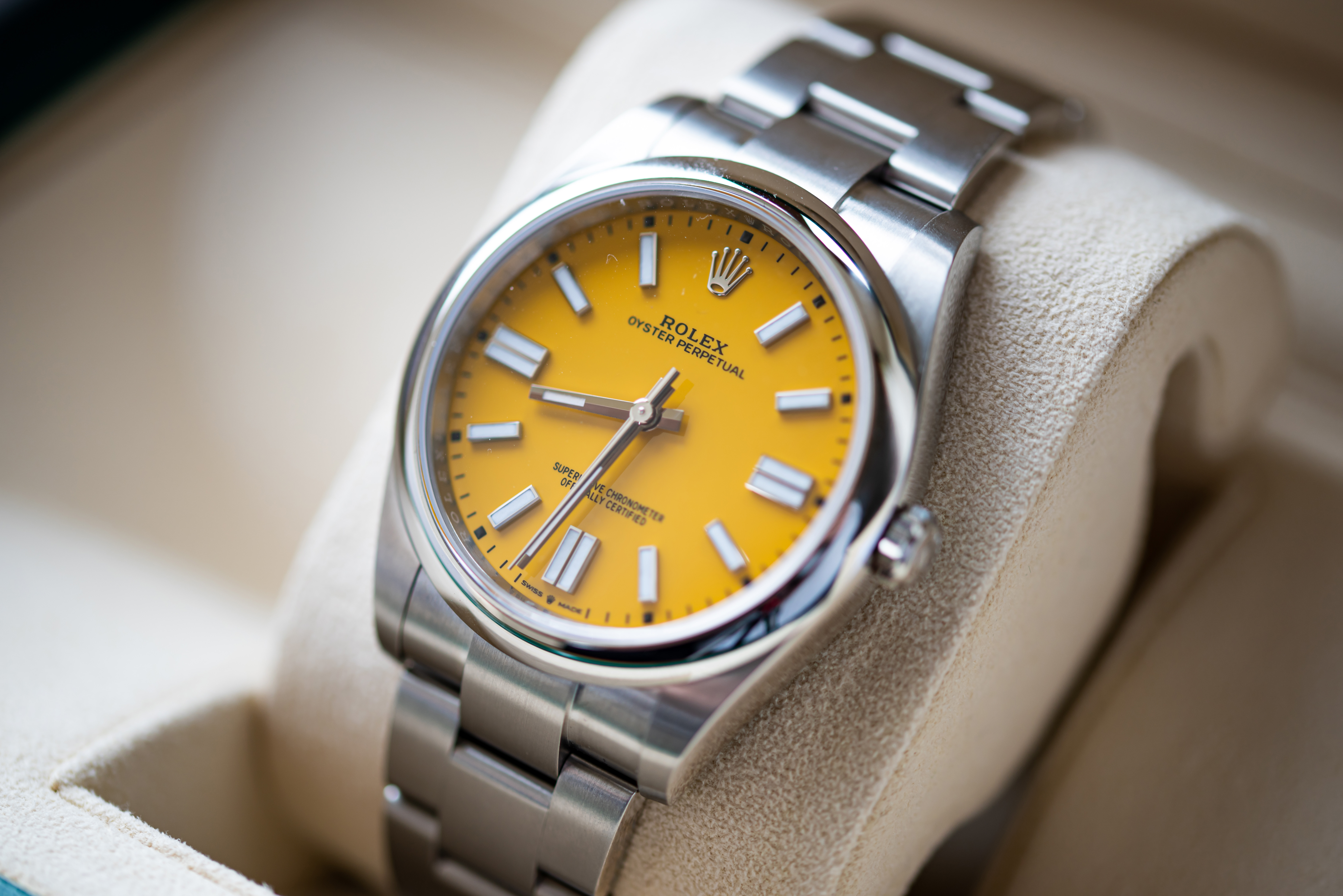 2022 ROLEX OYSTER PERPETUAL 41 'PIKACHU' for sale by auction 2022 ROLEX OYSTER PERPETUAL 41 'PIKACHU' for sale by auction