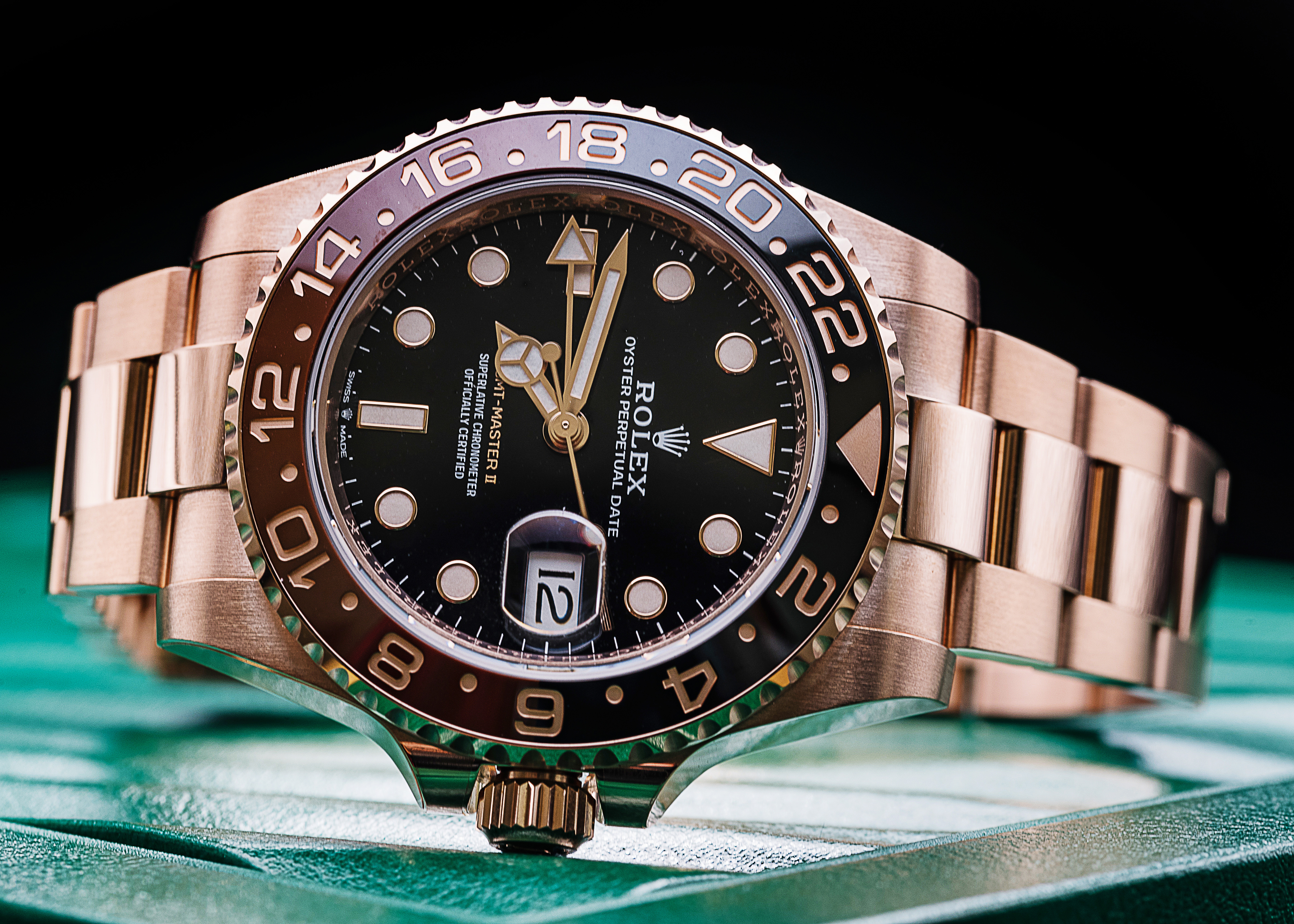 Rolex gmt master best sale ii root beer price