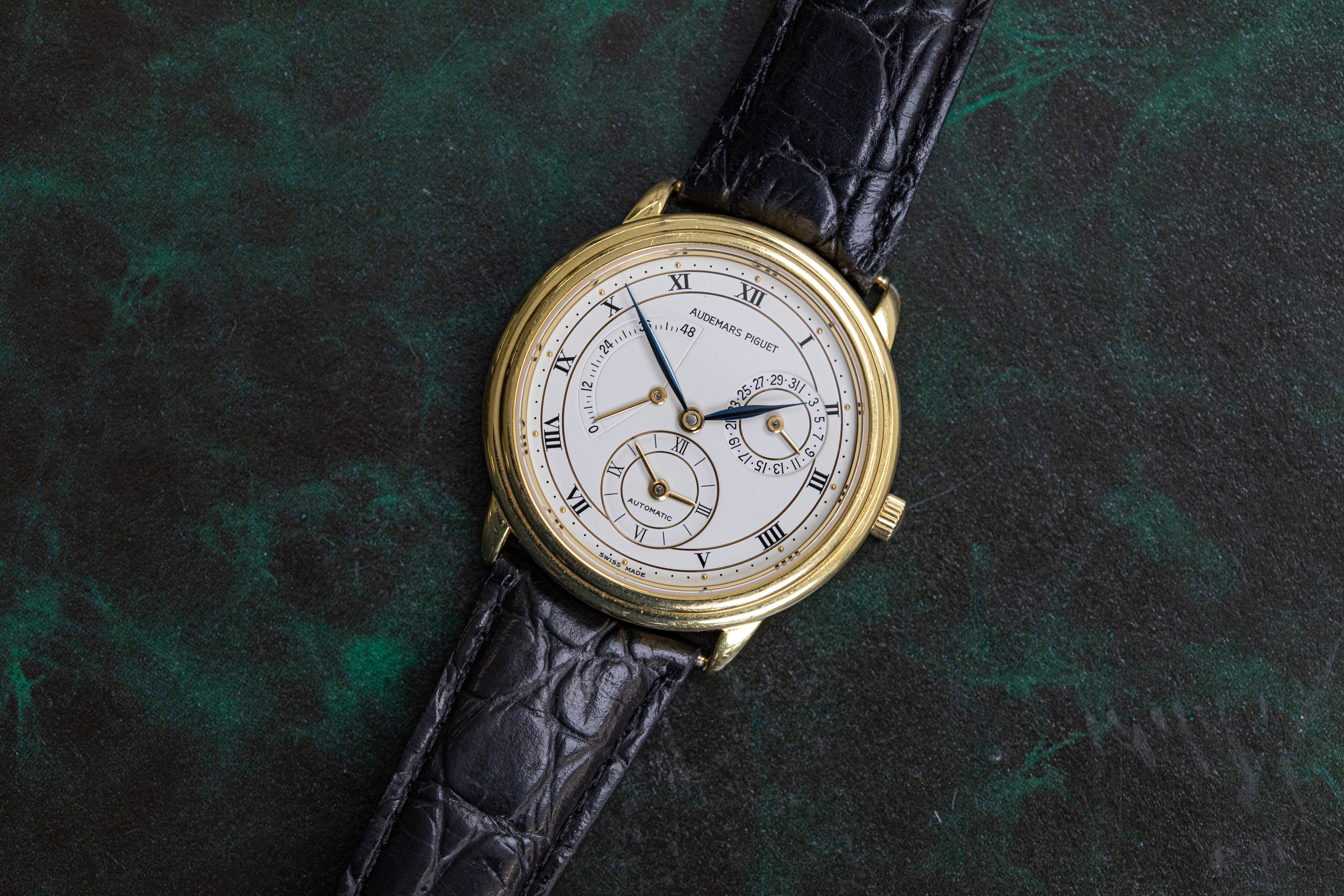 1990 S AUDEMARS PIGUET DUAL TIME for sale by auction in Leeds