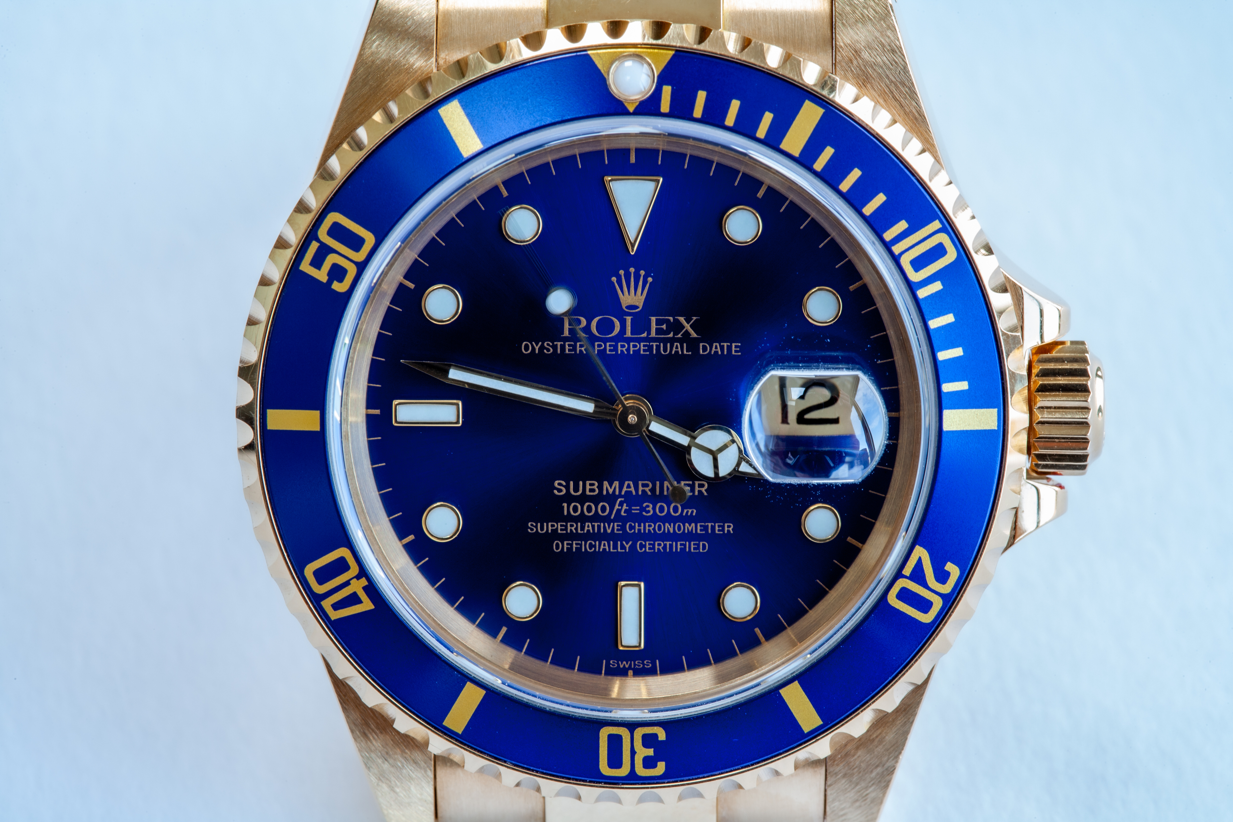 1999 rolex shop submariner two tone