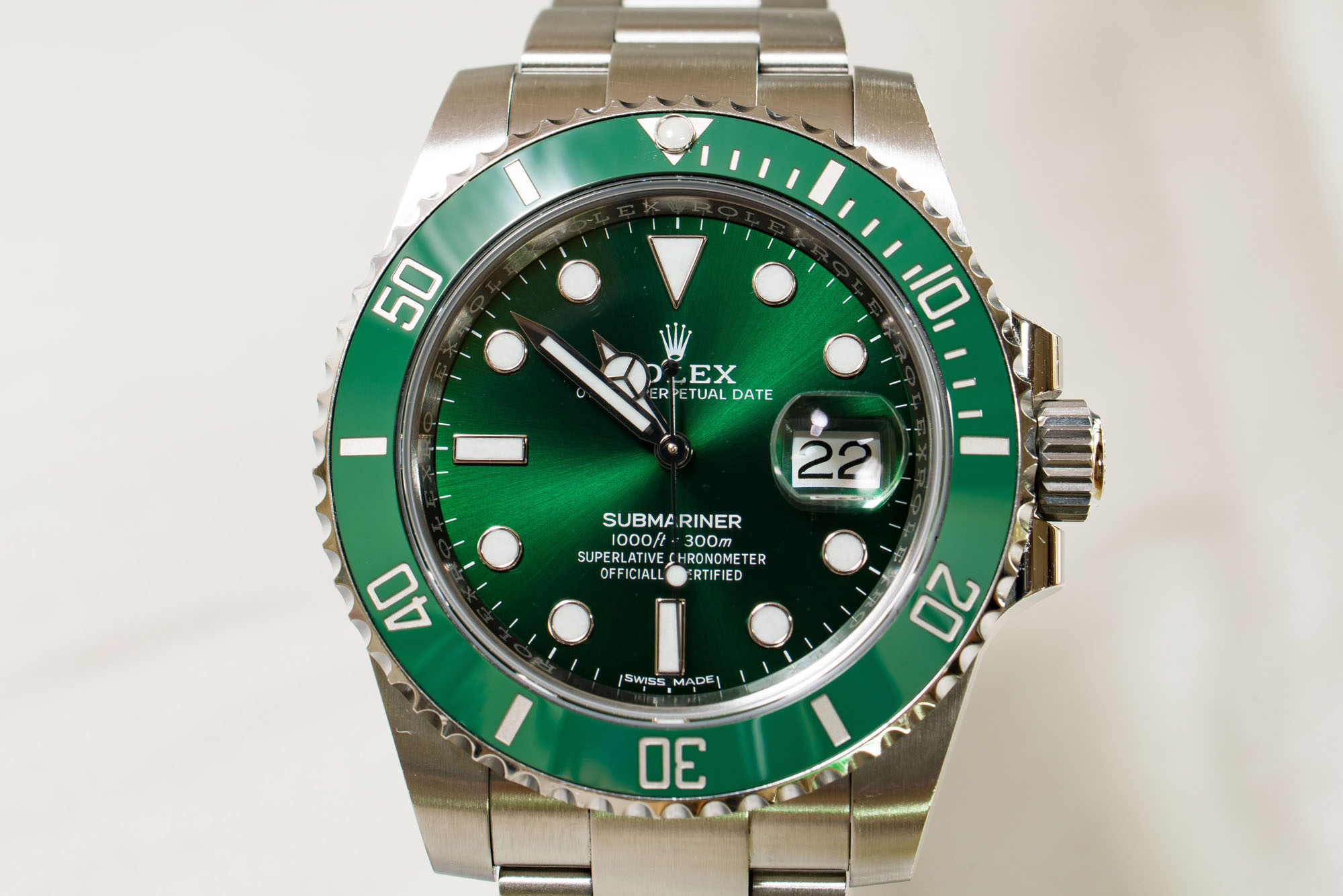 2018 discount hulk rolex