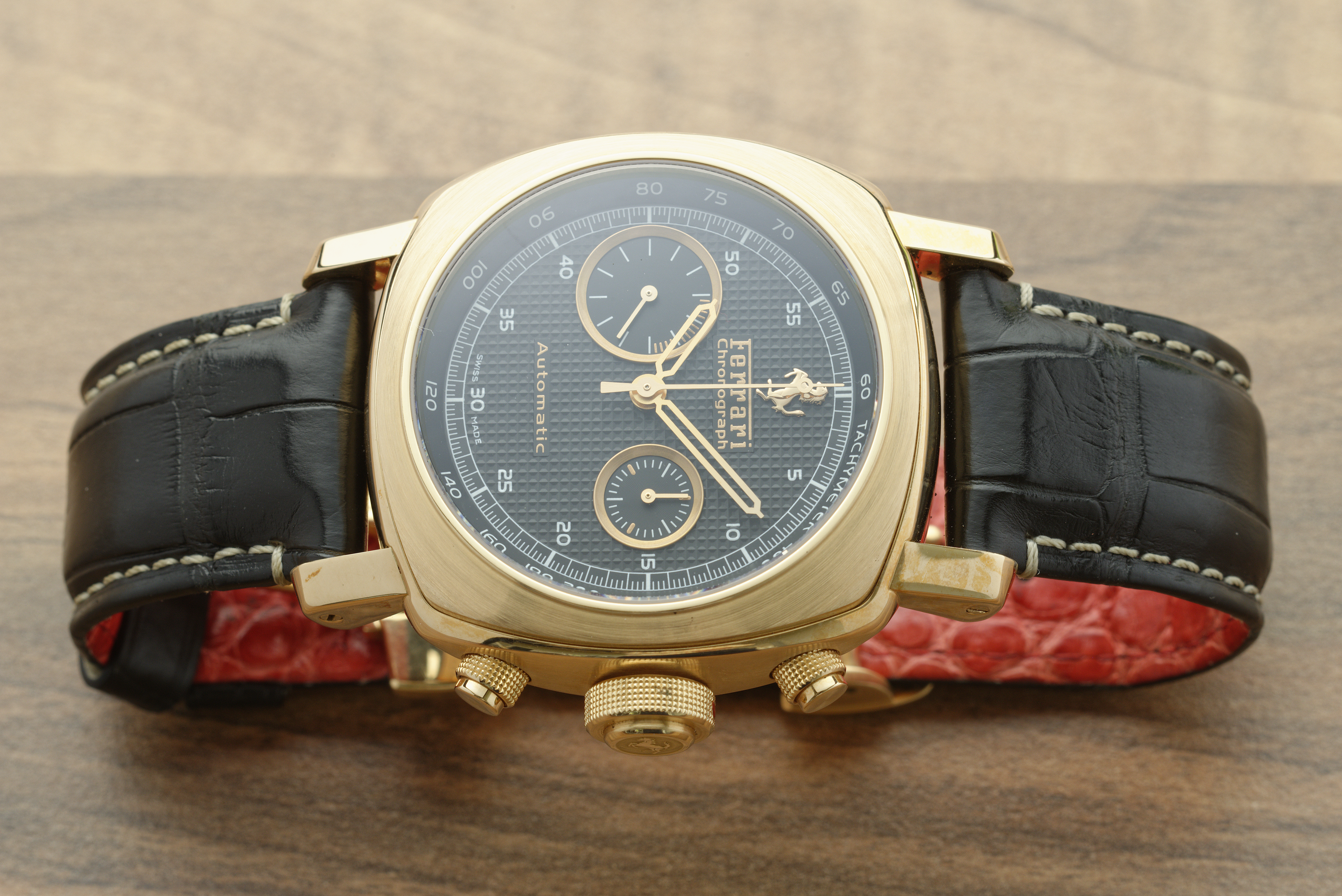 Ferrari rose gold outlet watch