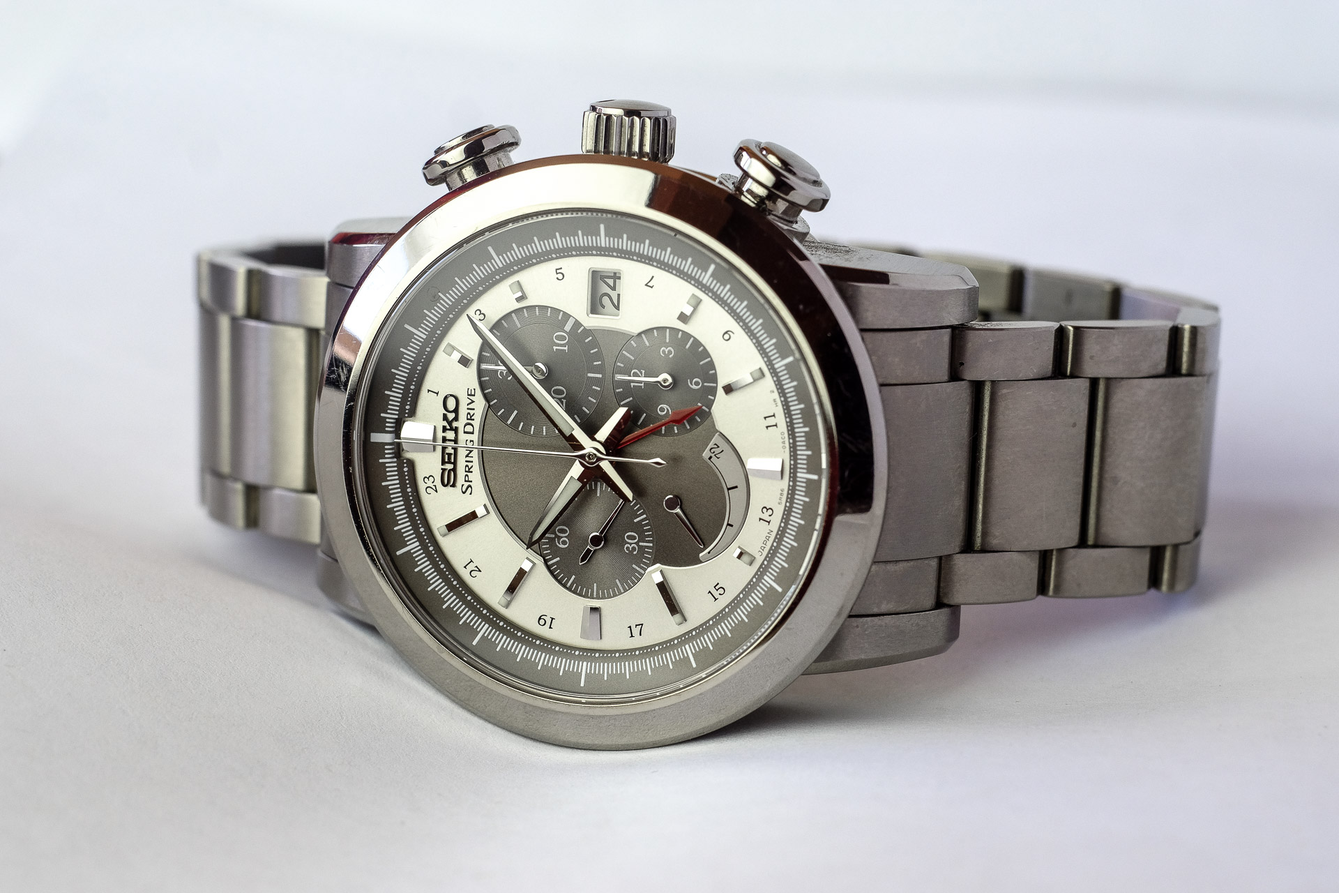 Seiko spring best sale drive chronograph