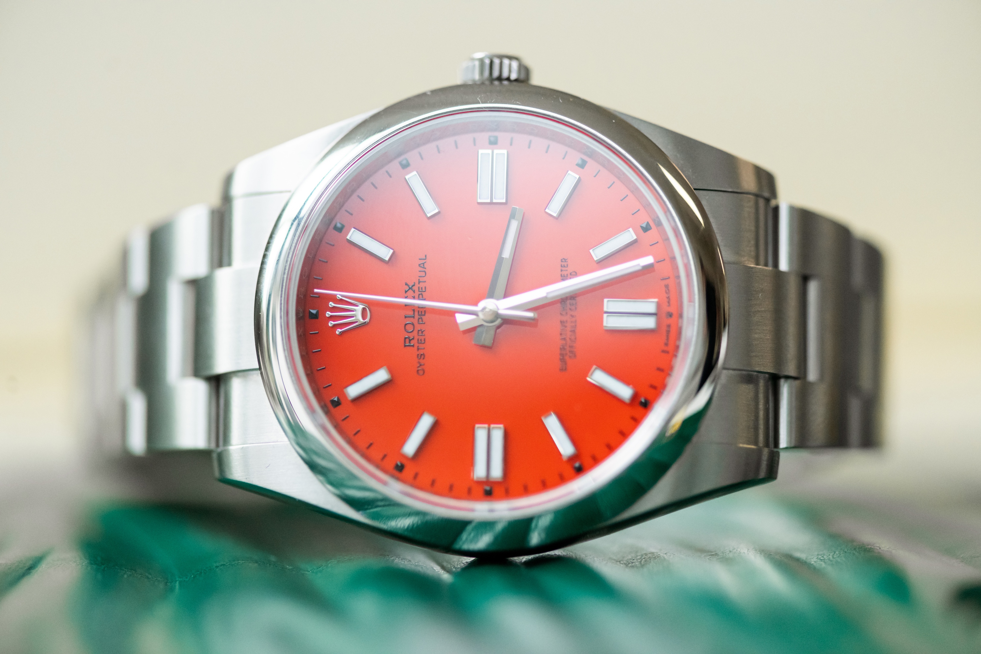 2021 ROLEX OYSTER PERPETUAL 41 CORAL for sale by auction in