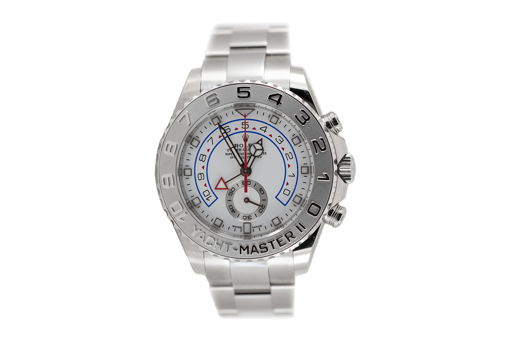 Rolex yacht master 2 2024 white gold and platinum