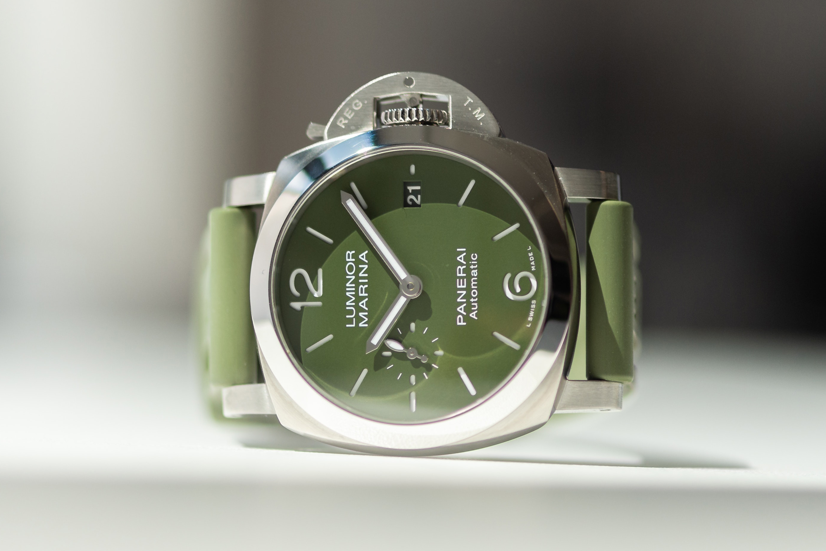 Panerai green discount dial for sale