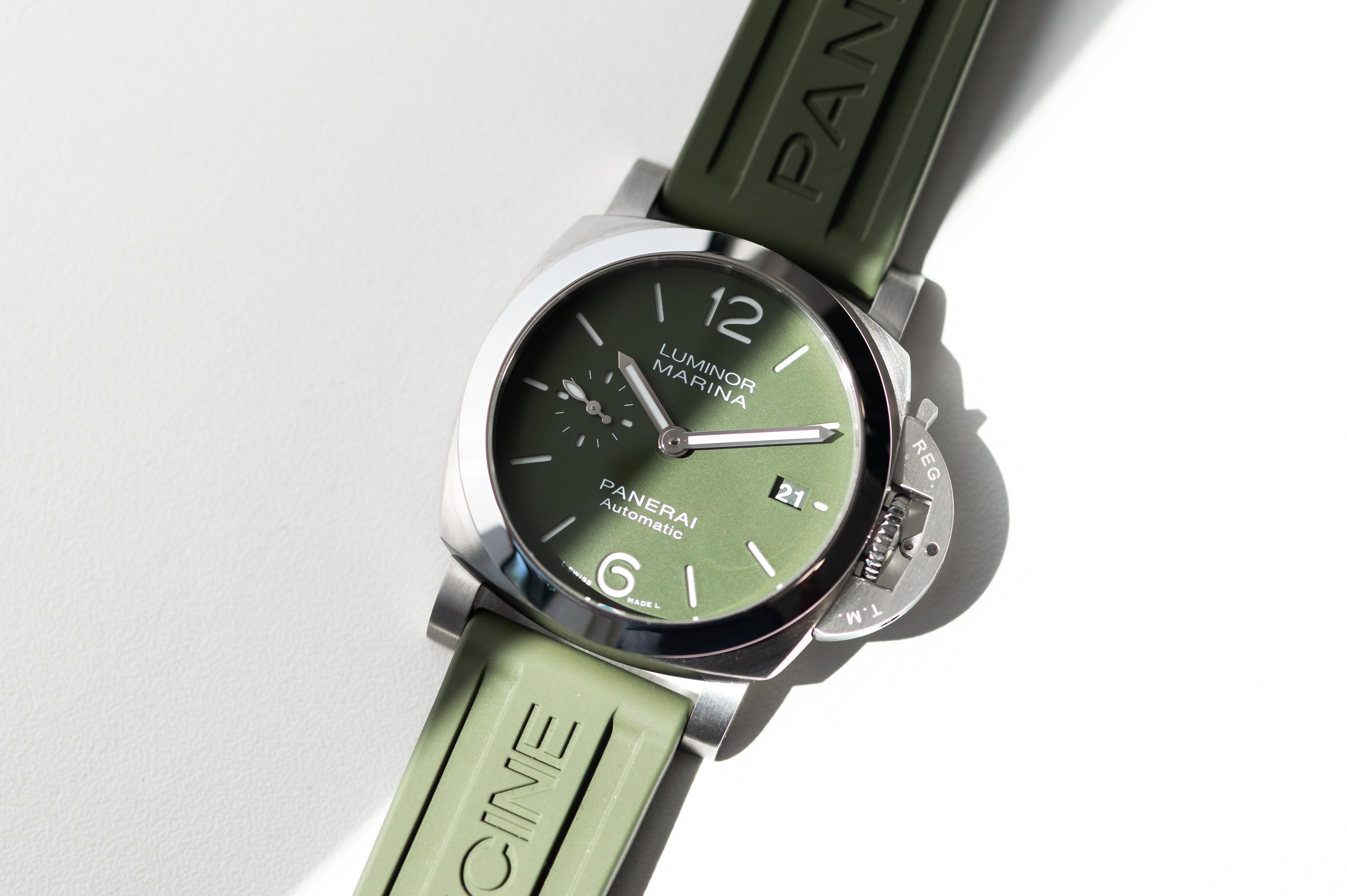 2022 PANERAI LUMINOR QUARANTA VERDE MILITARE for sale by auction