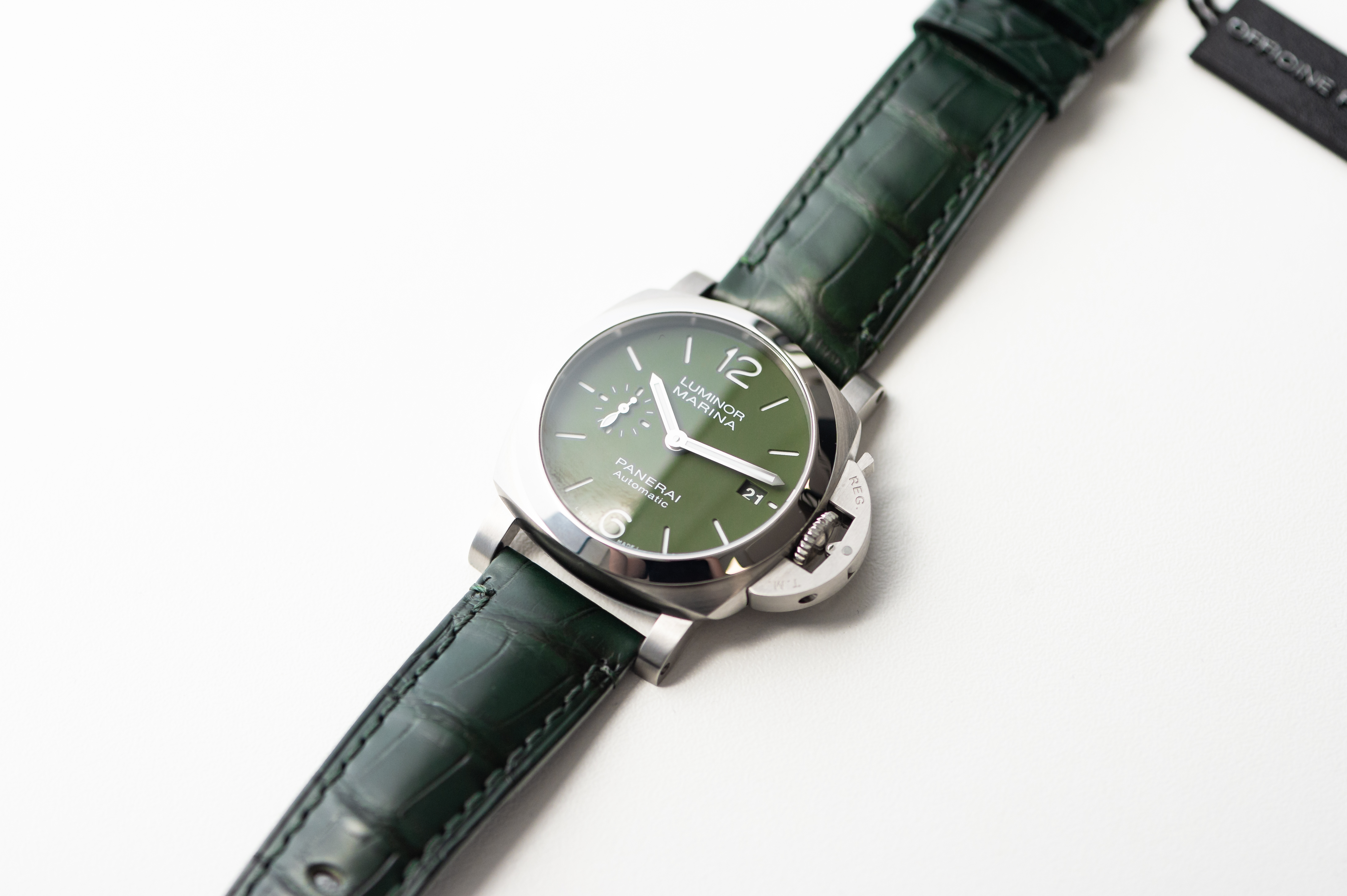 2022 PANERAI LUMINOR QUARANTA VERDE MILITARE for sale by auction