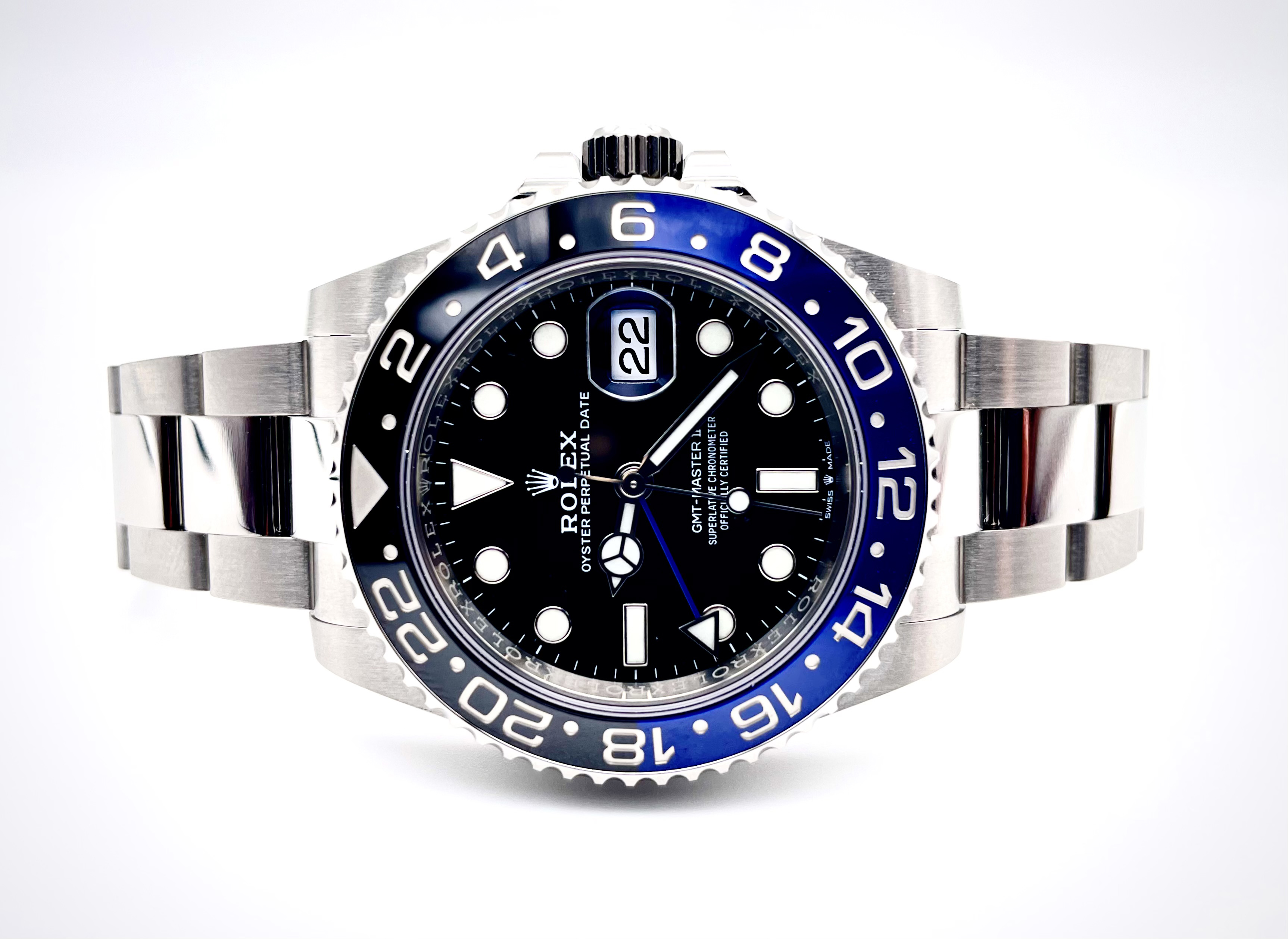 2022 ROLEX GMT MASTER II BATMAN for sale by auction in